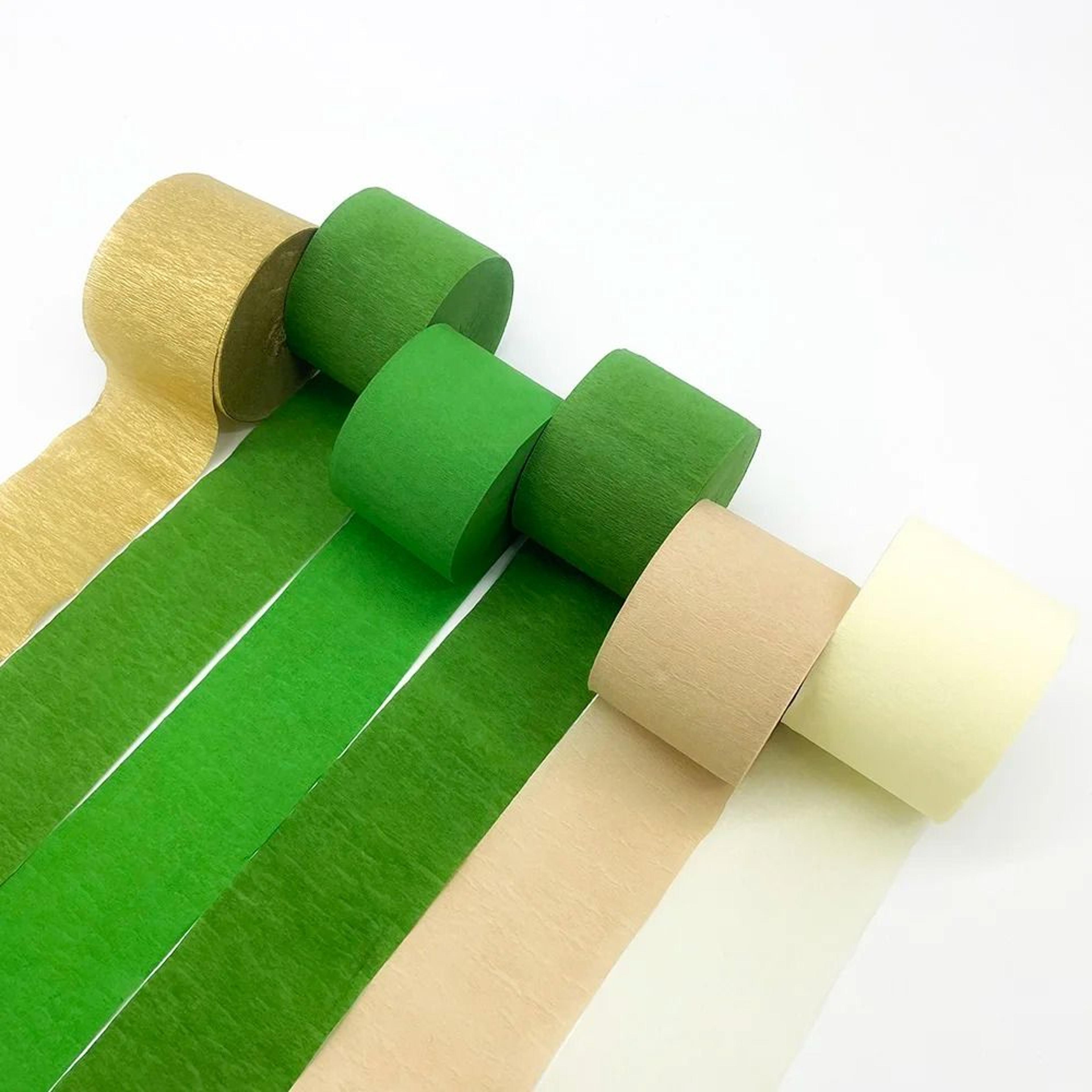 3 Piece Rainbow Crepe Paper Streamer Garland For Party Backdrop Decor 6