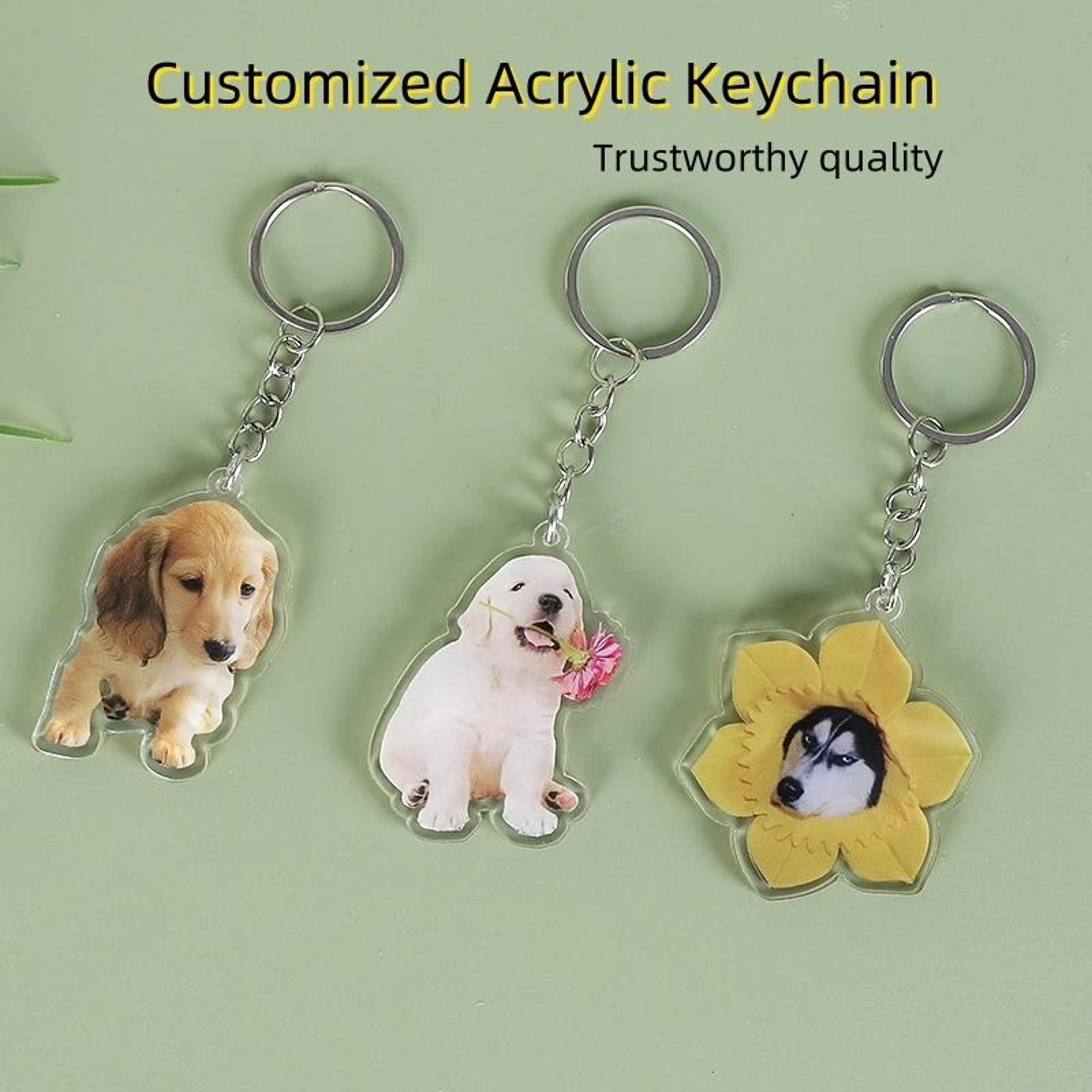 Custom Acrylic Anime Character Keychain Personalized 197 Inch Bag Charm 1