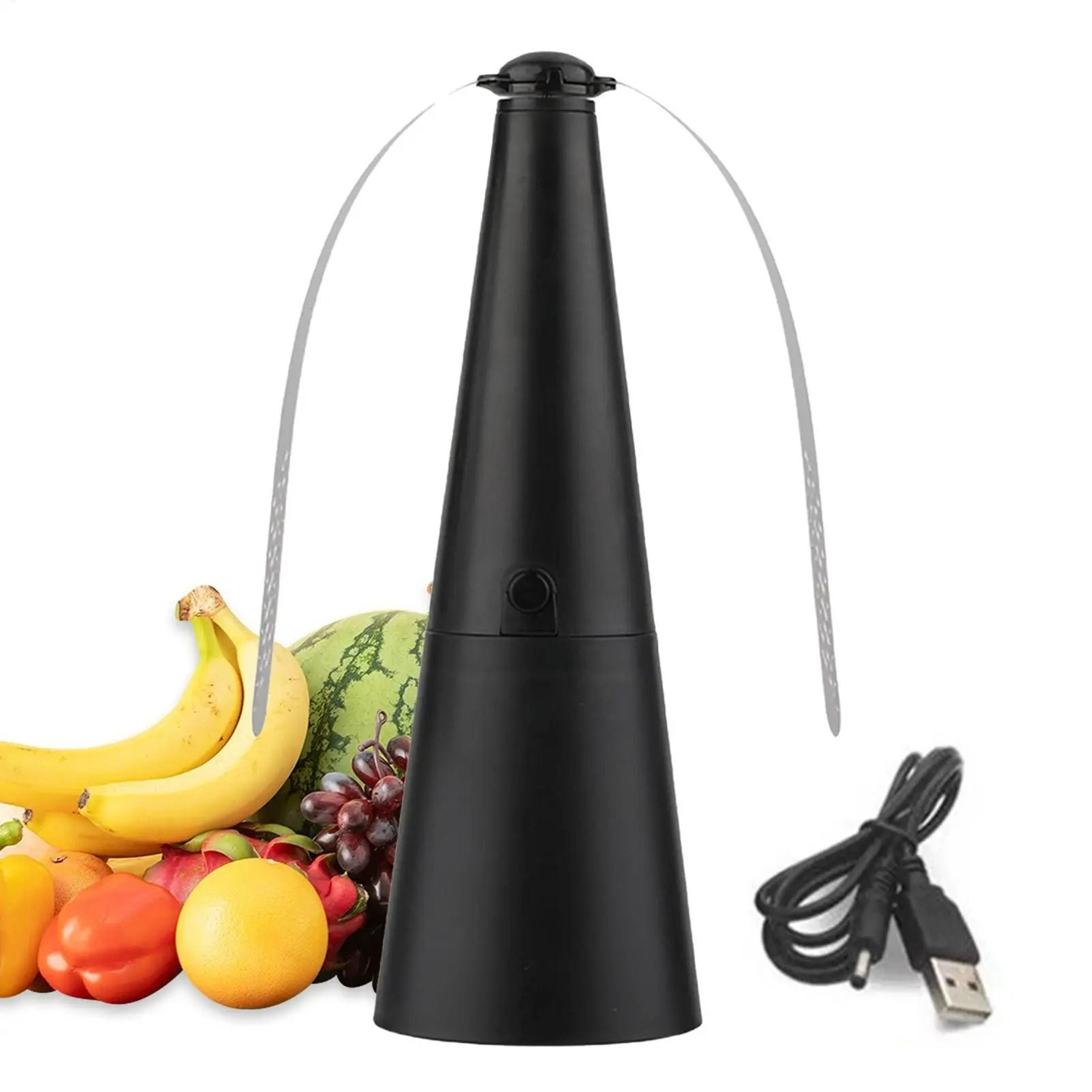 USB Automatic Fly Repellent Fan Rotating Table Food Protector For Indoor And Outdoor Dining 0