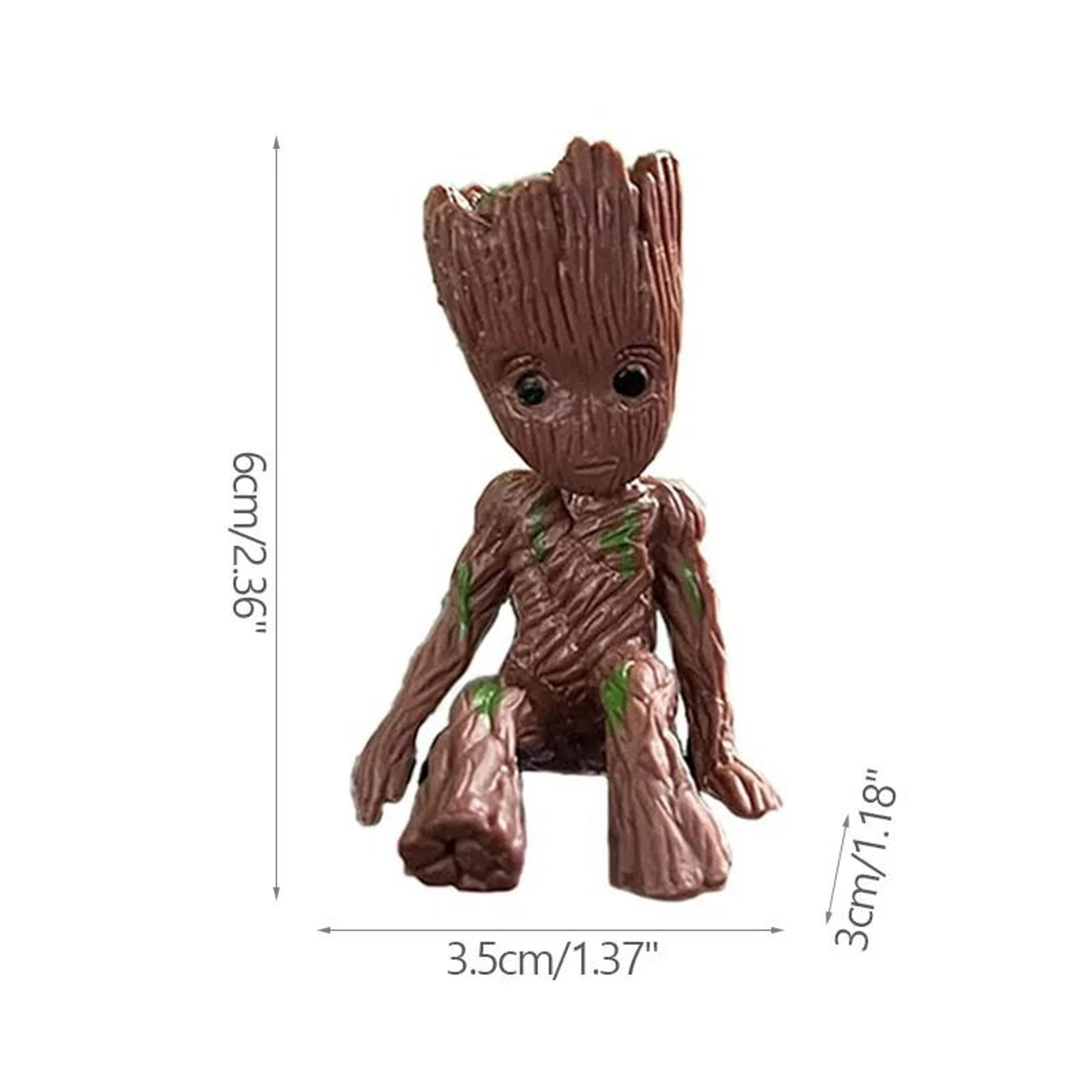 Groot Character Planter Pot And Pen Holder Desktop Organizer Decor 13