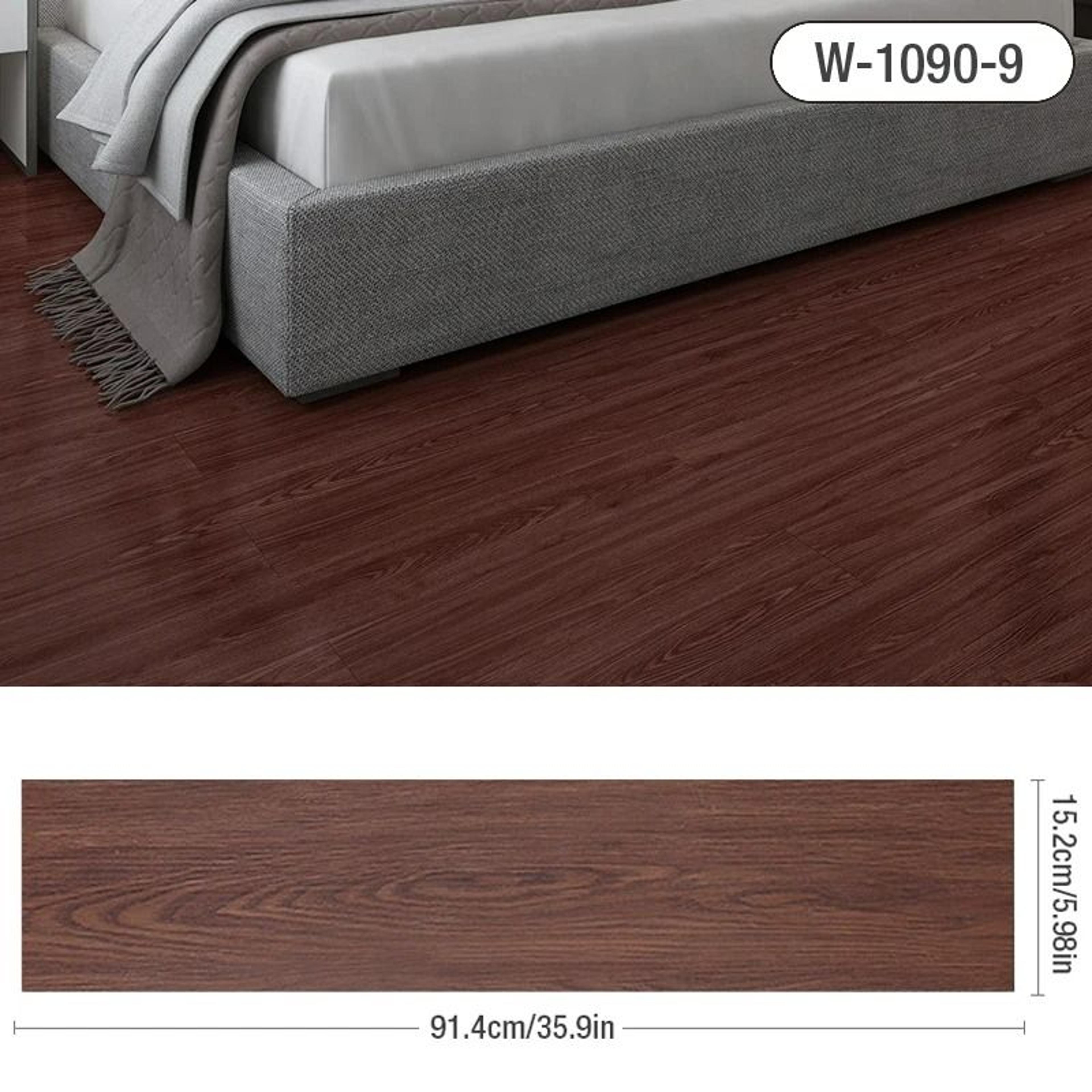 3D Wood Grain Floor Sticker Waterproof Self Adhesive Vinyl Plank 13