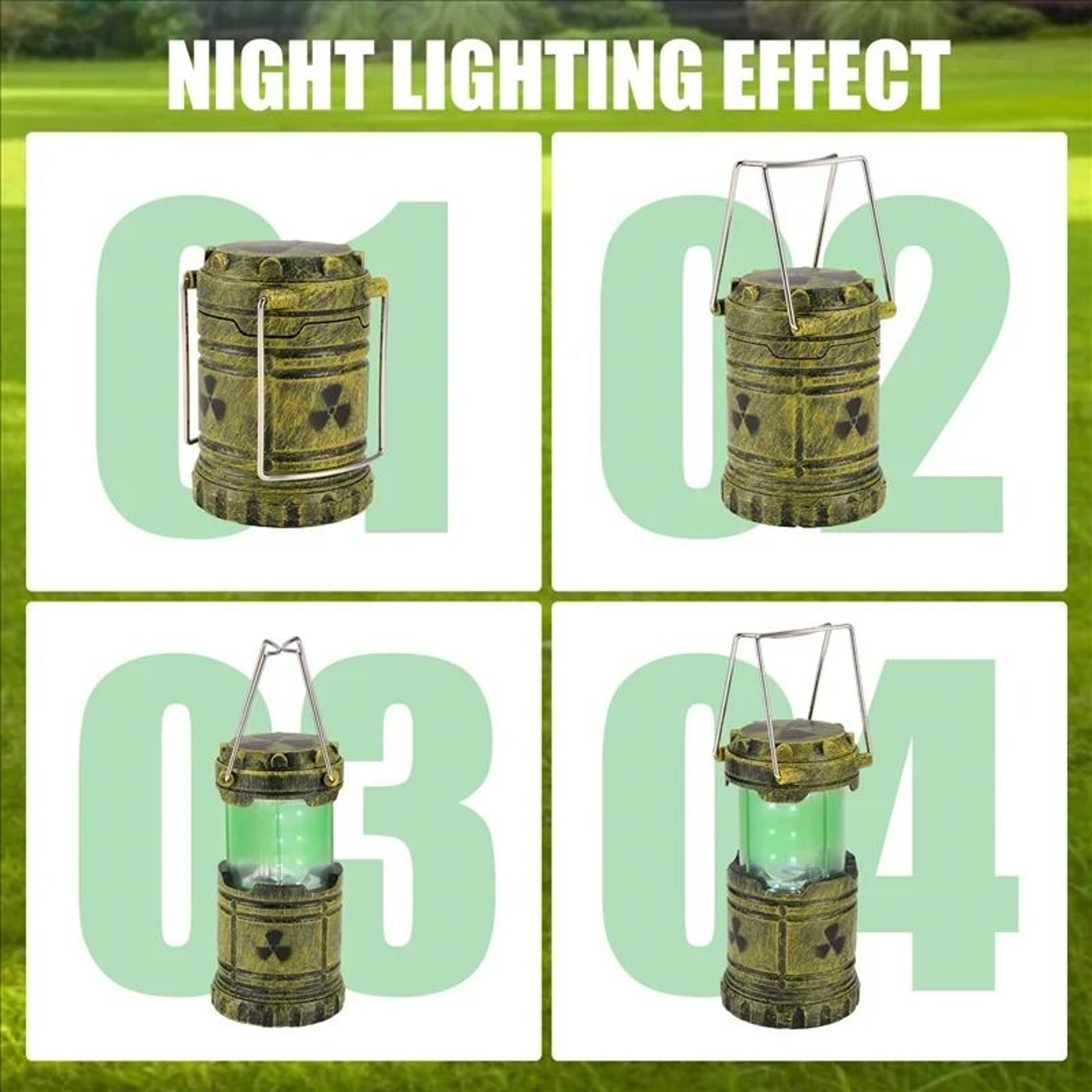 Mini Nuclear Reactor Lantern LED Simulation Light For Desk And Sci Fi Decor 5