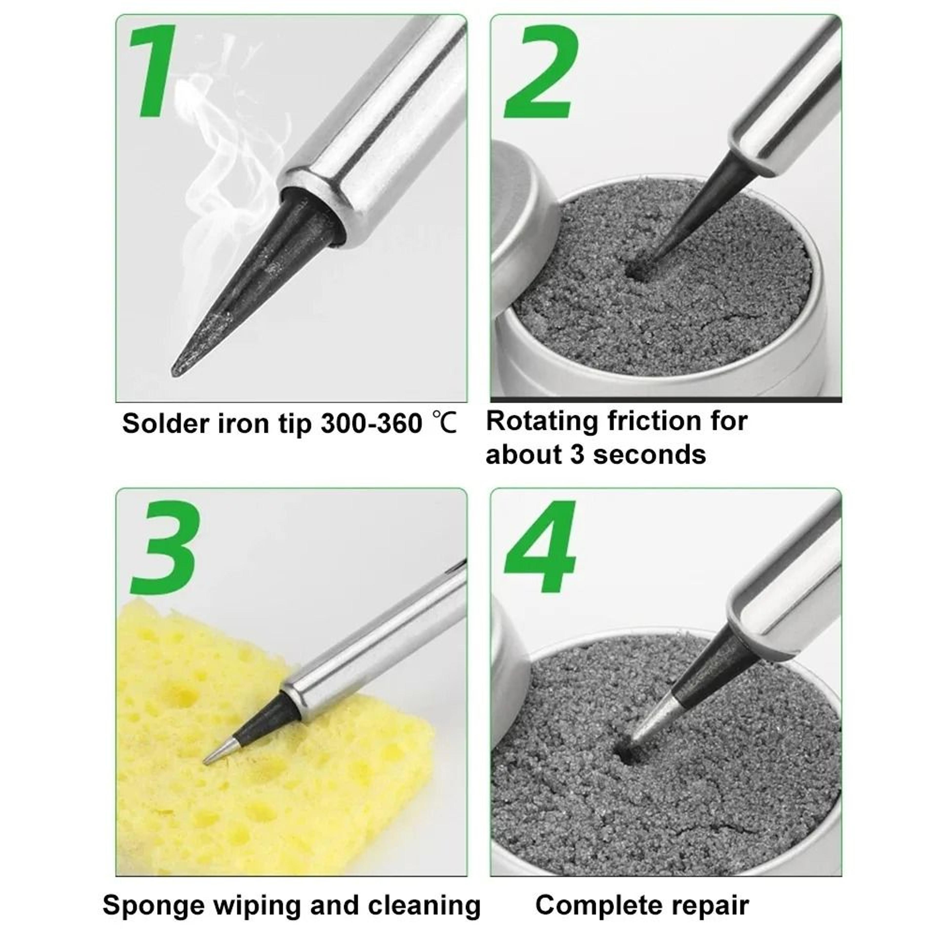 Soldering Iron Tip Tinner Cleaning Paste Oxide Remover And Tip Refresher 0