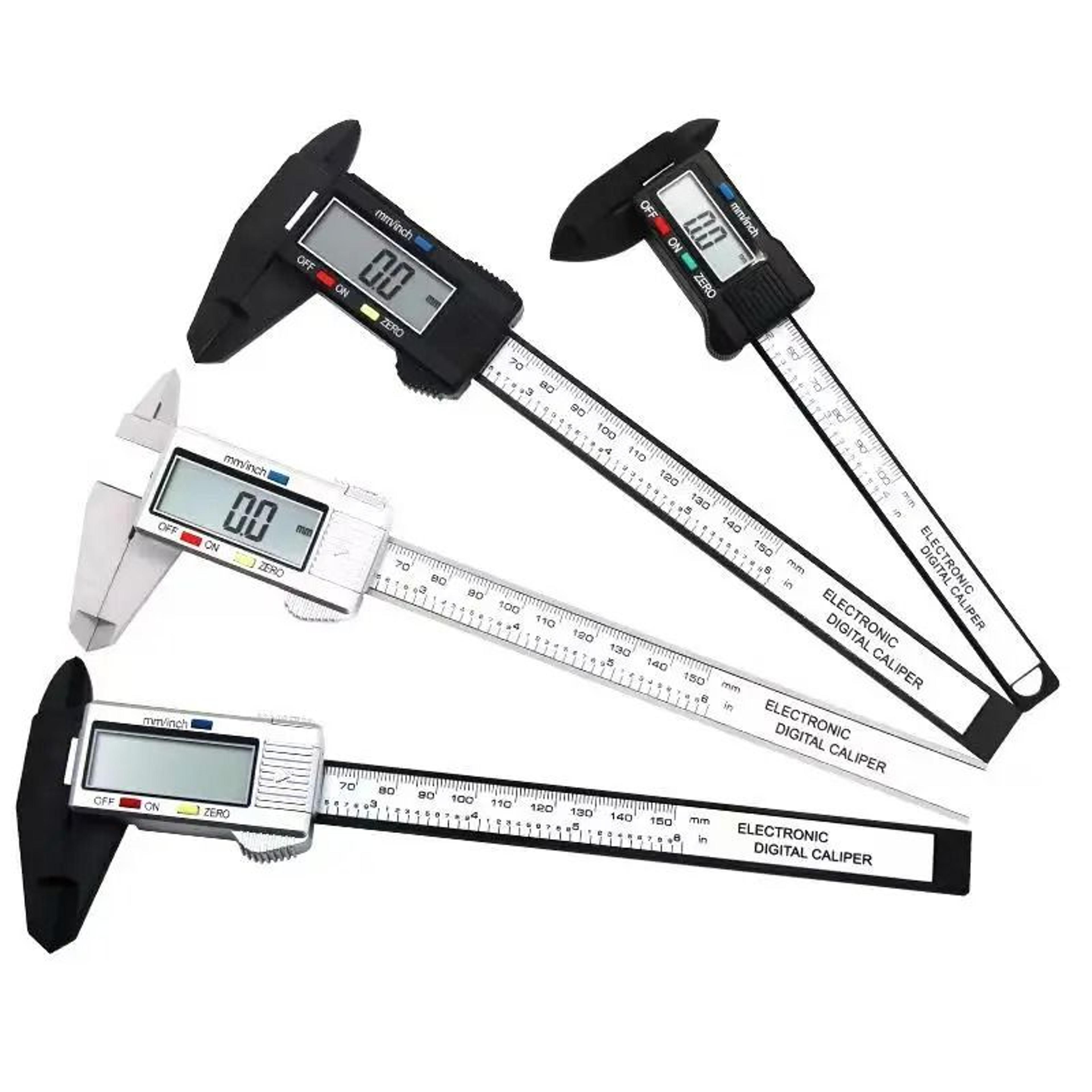 Digital Caliper Carbon Fiber Precision Measuring Tool 5
