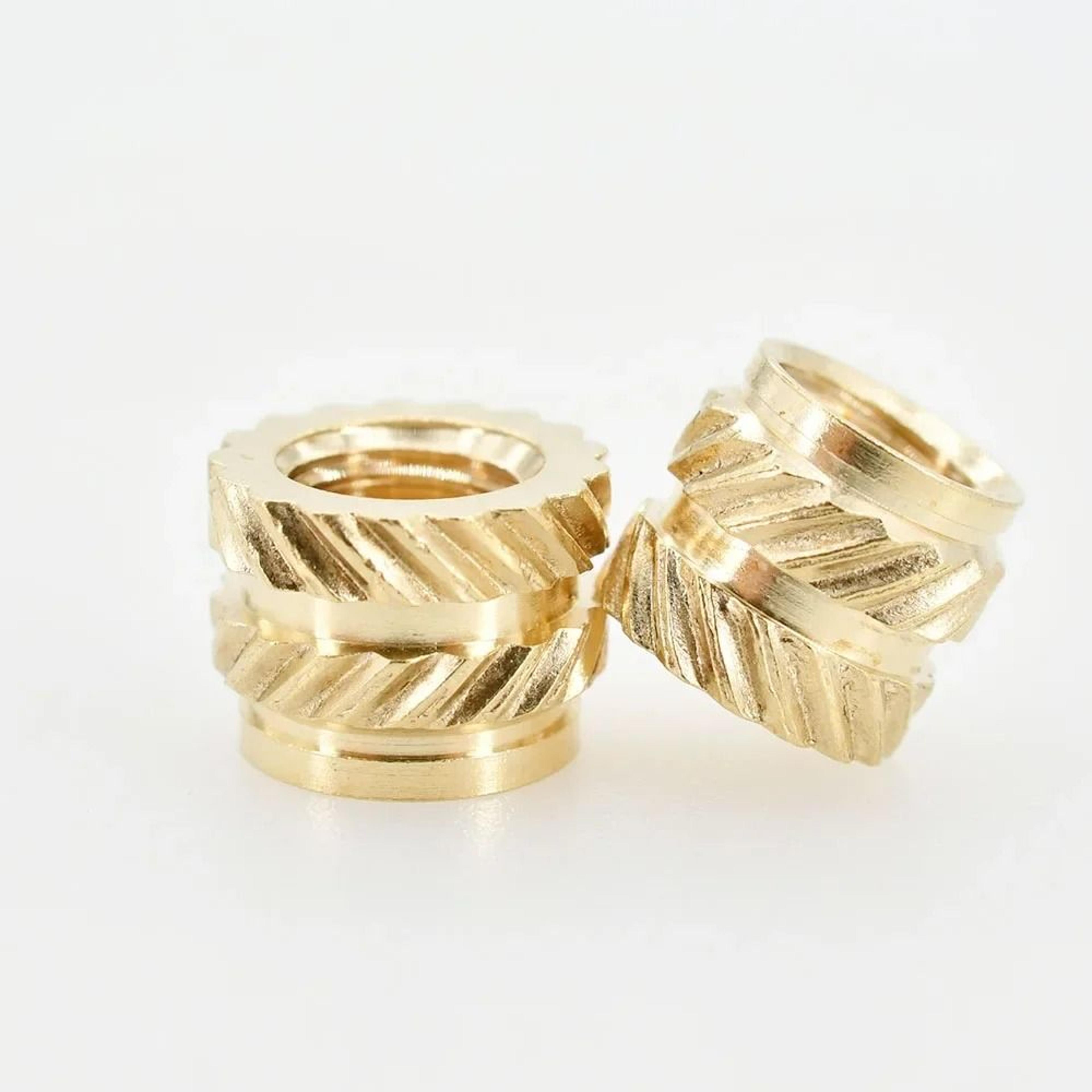Brass Heat Set Threaded Insert Nuts For 3D Printing And Plastic 5