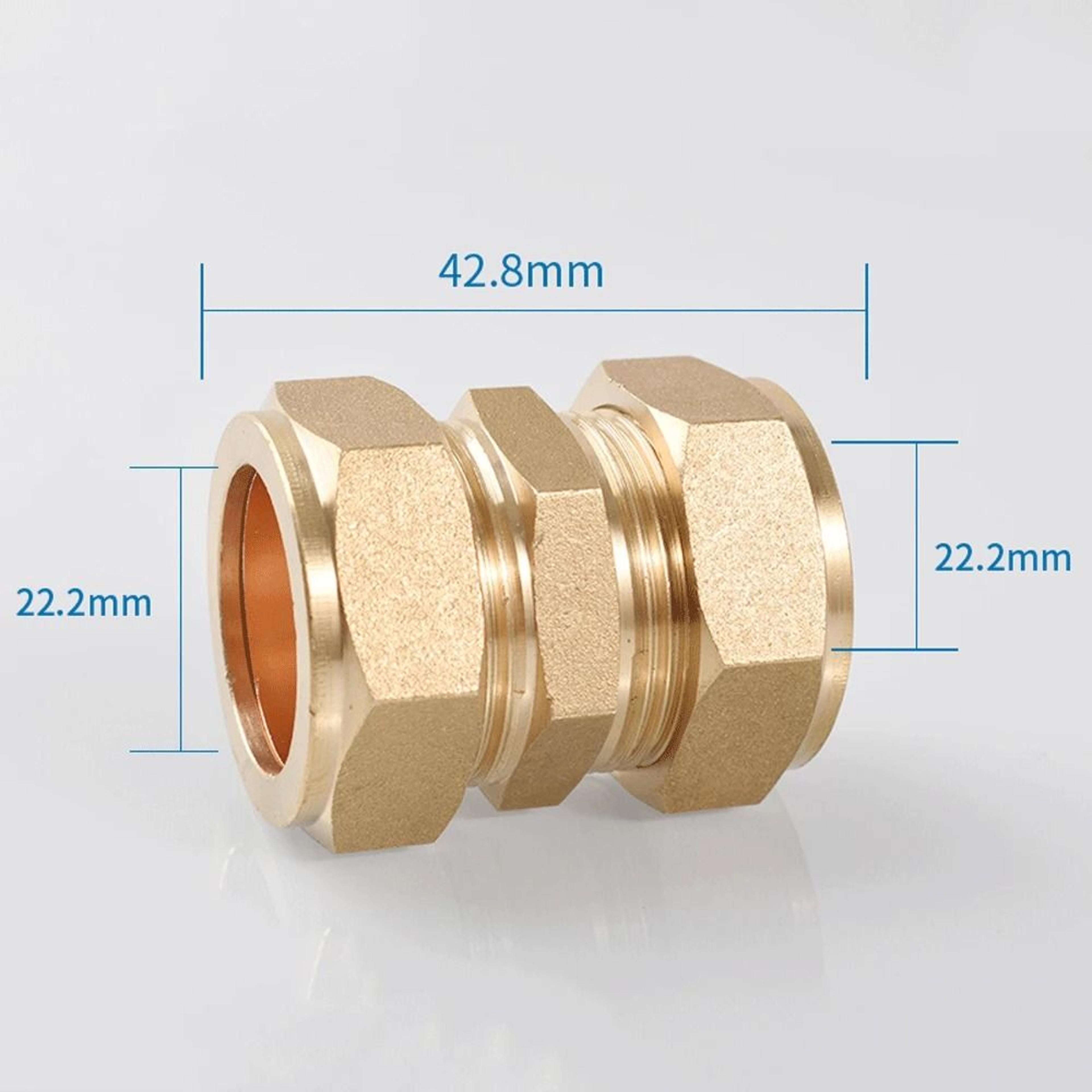 Brass Compression Union Pipe Fitting For Copper Tubing And HVAC Systems 18