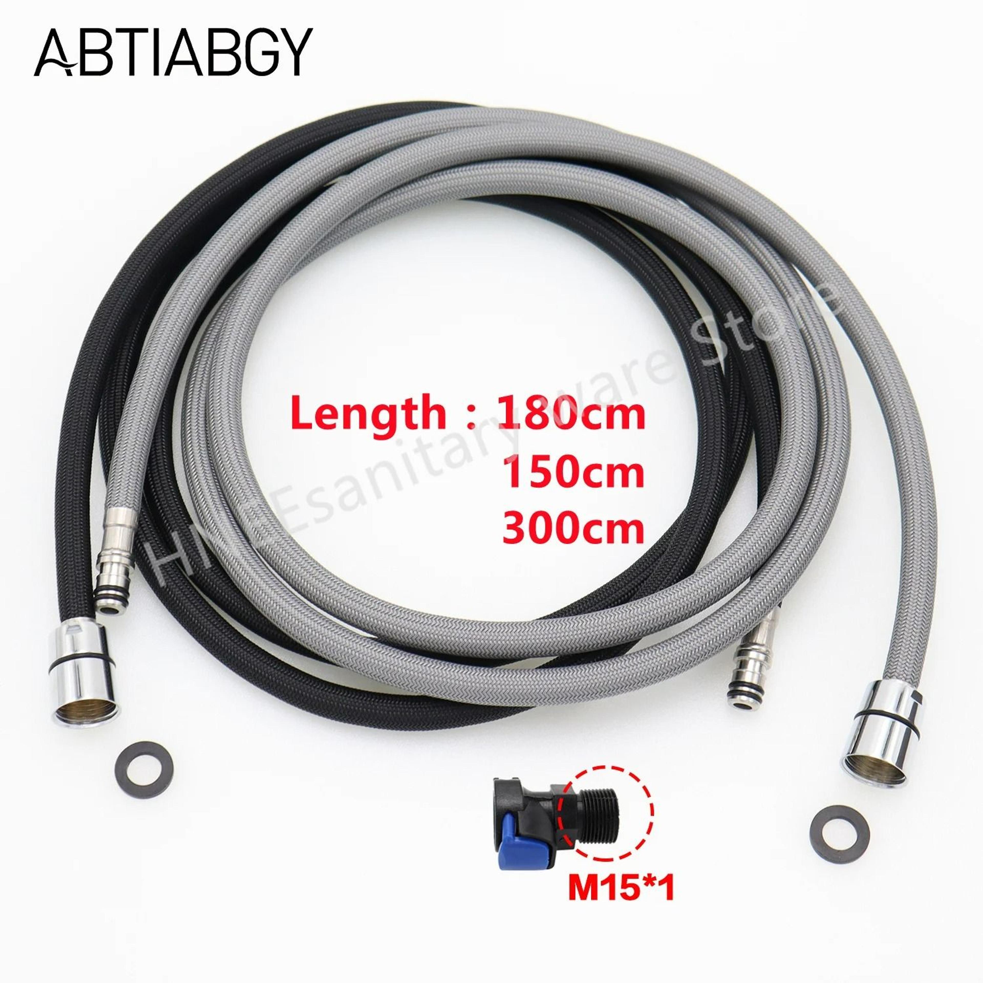 Quick Connect Pull Out Kitchen Faucet Hose Nylon Replacement F12 M15x1 0