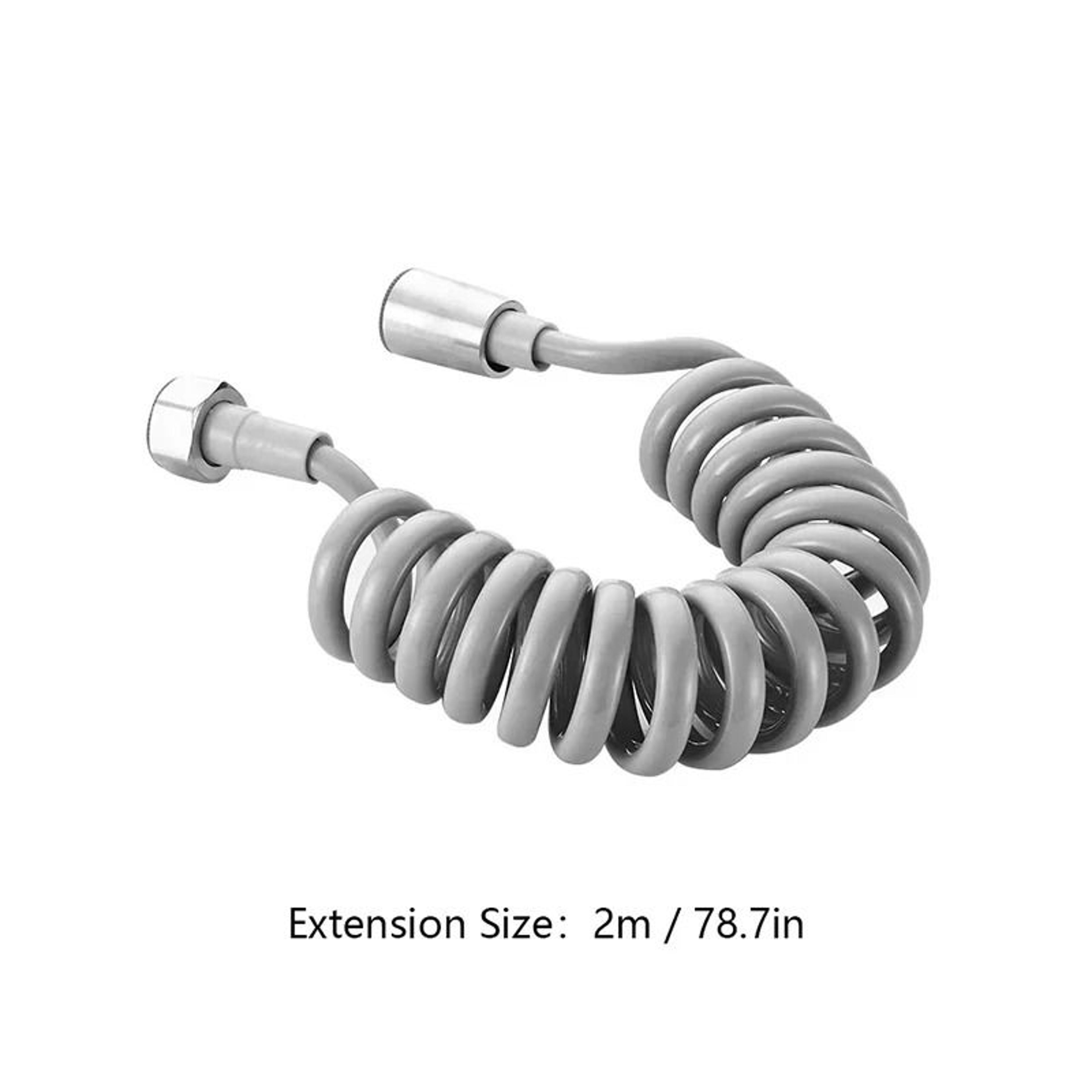 Extra Long Coiled Shower Hose For Handheld Bidet Sprayer And Bathroom 6