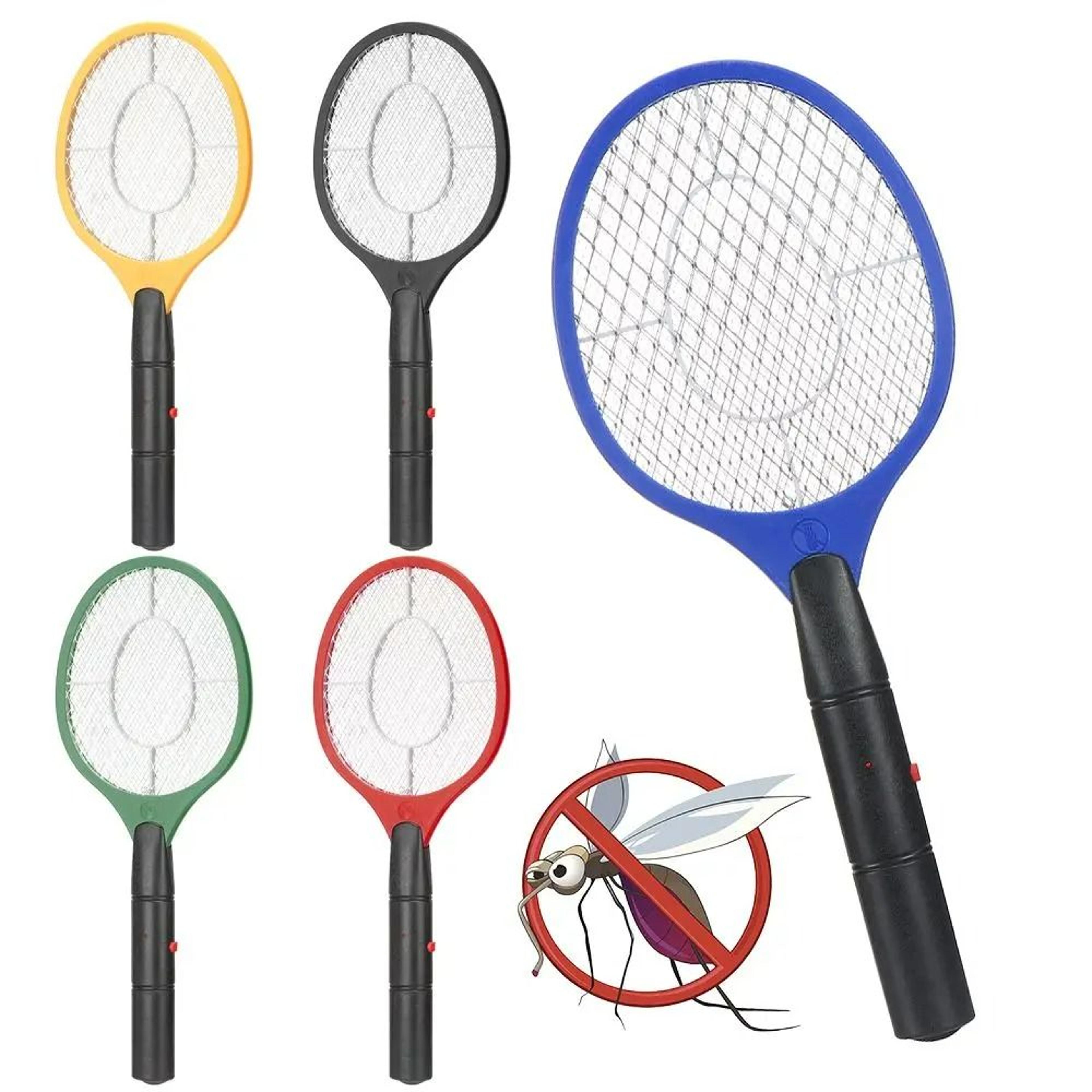 Portable Electric Mosquito Racket Fly And Wasp Zapper For Indoor Outdoor Use 0