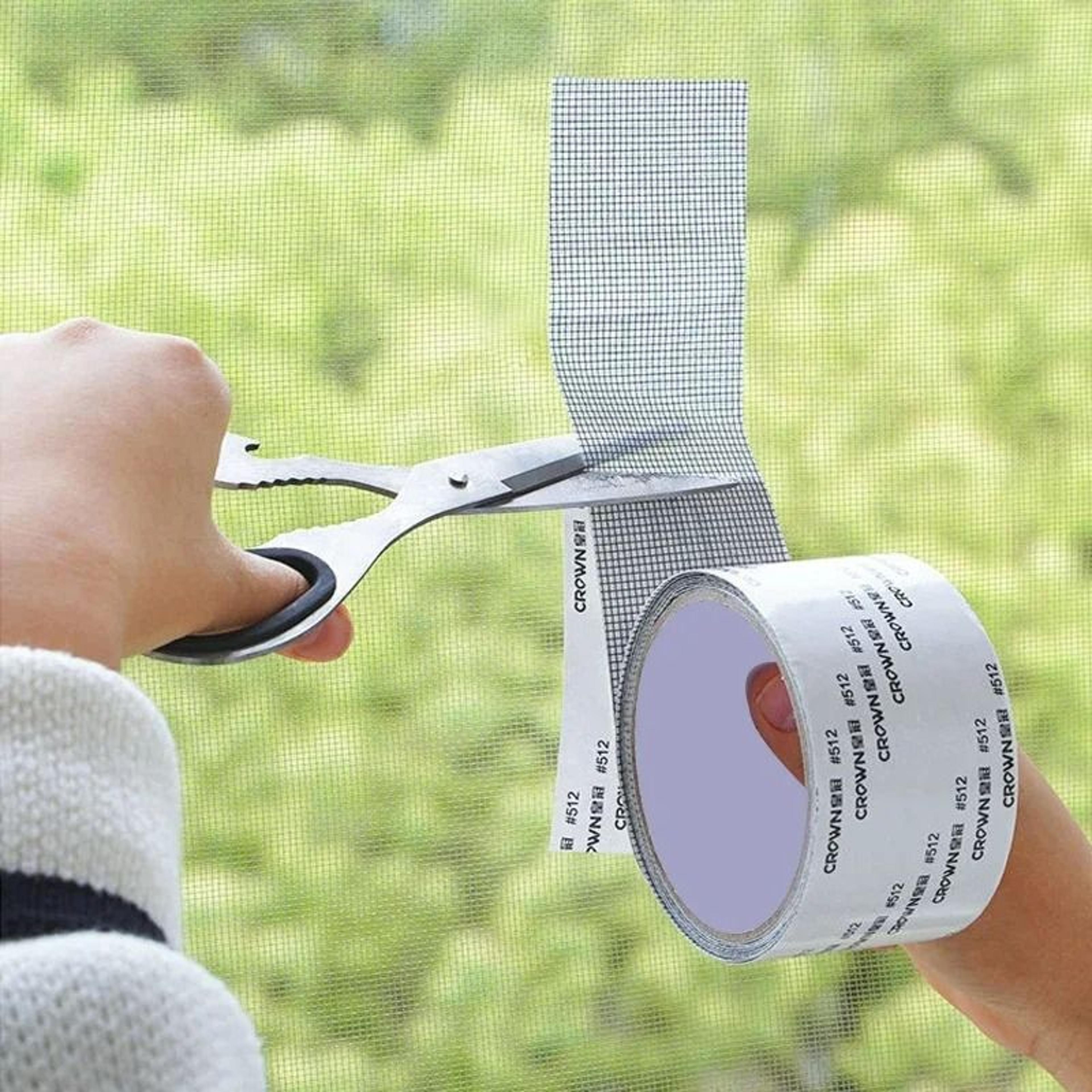 ScreenFix 656ft Self Adhesive Window Screen Repair Tape For Mosquito Mesh 2