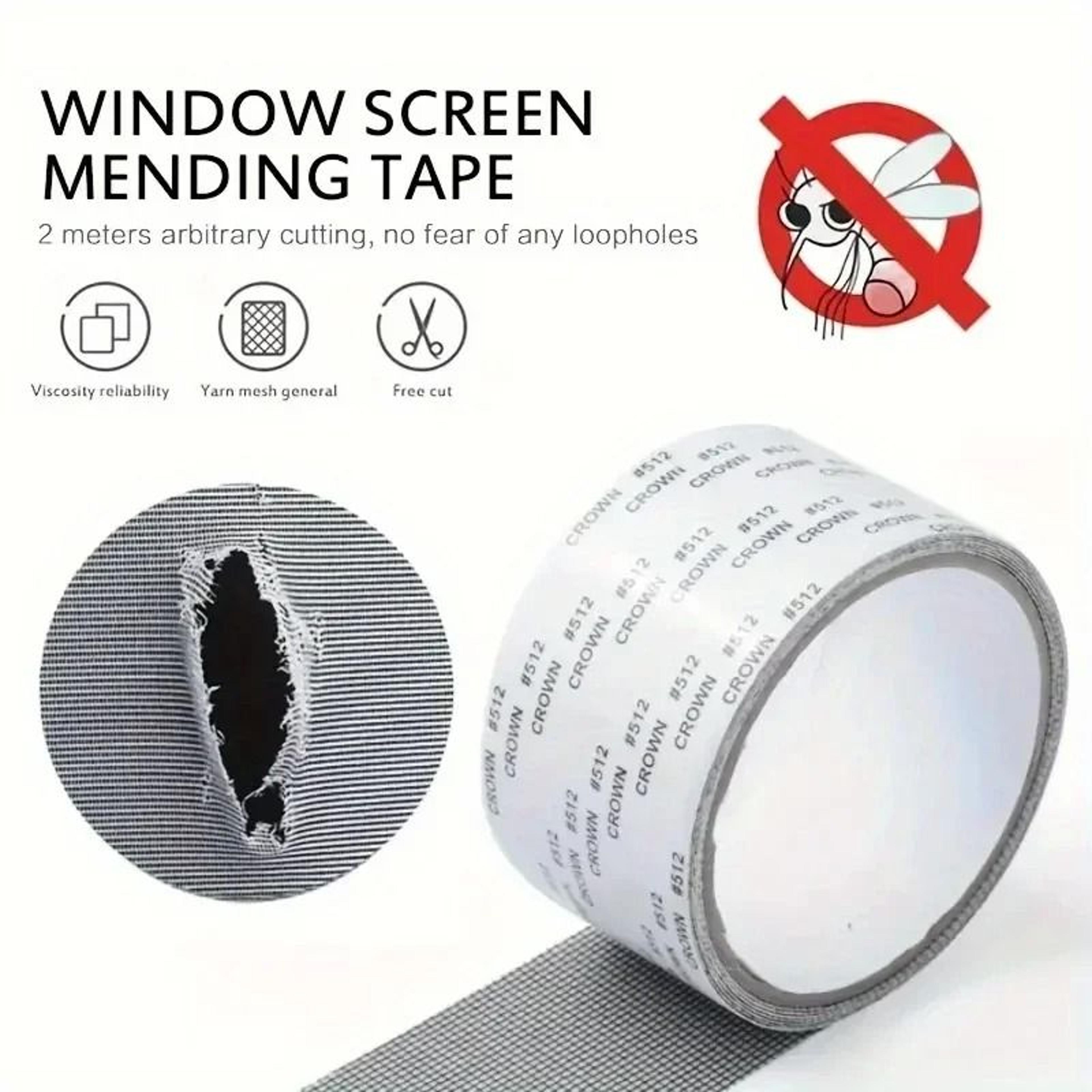 PatchPro Self Adhesive Window Screen Repair Tape For Mosquito Mesh And Doors 4