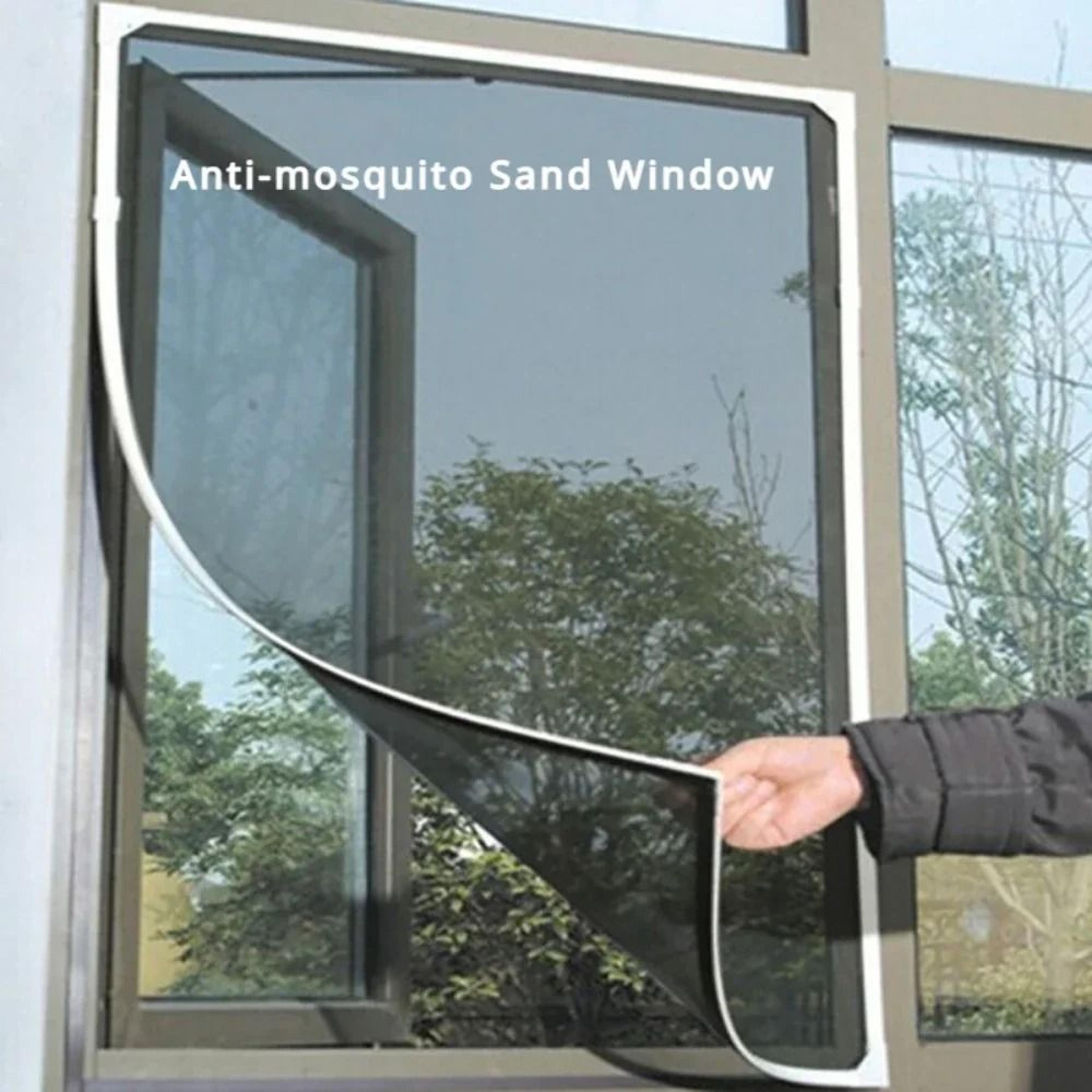 breezeguard diy self adhesive mosquito window screen mesh for indoor insect protection