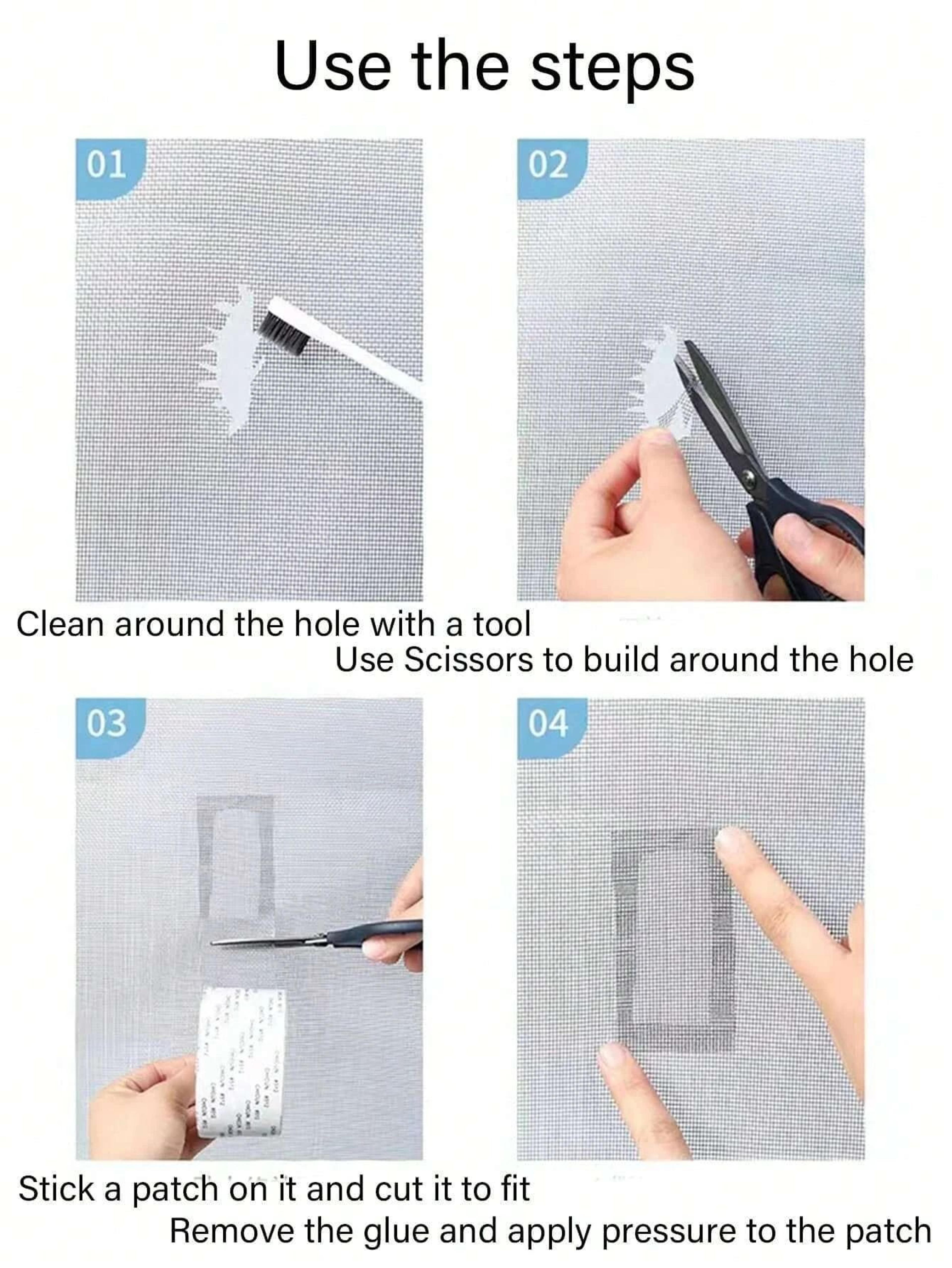 Quick Fix Self Adhesive Screen Repair Tape 6