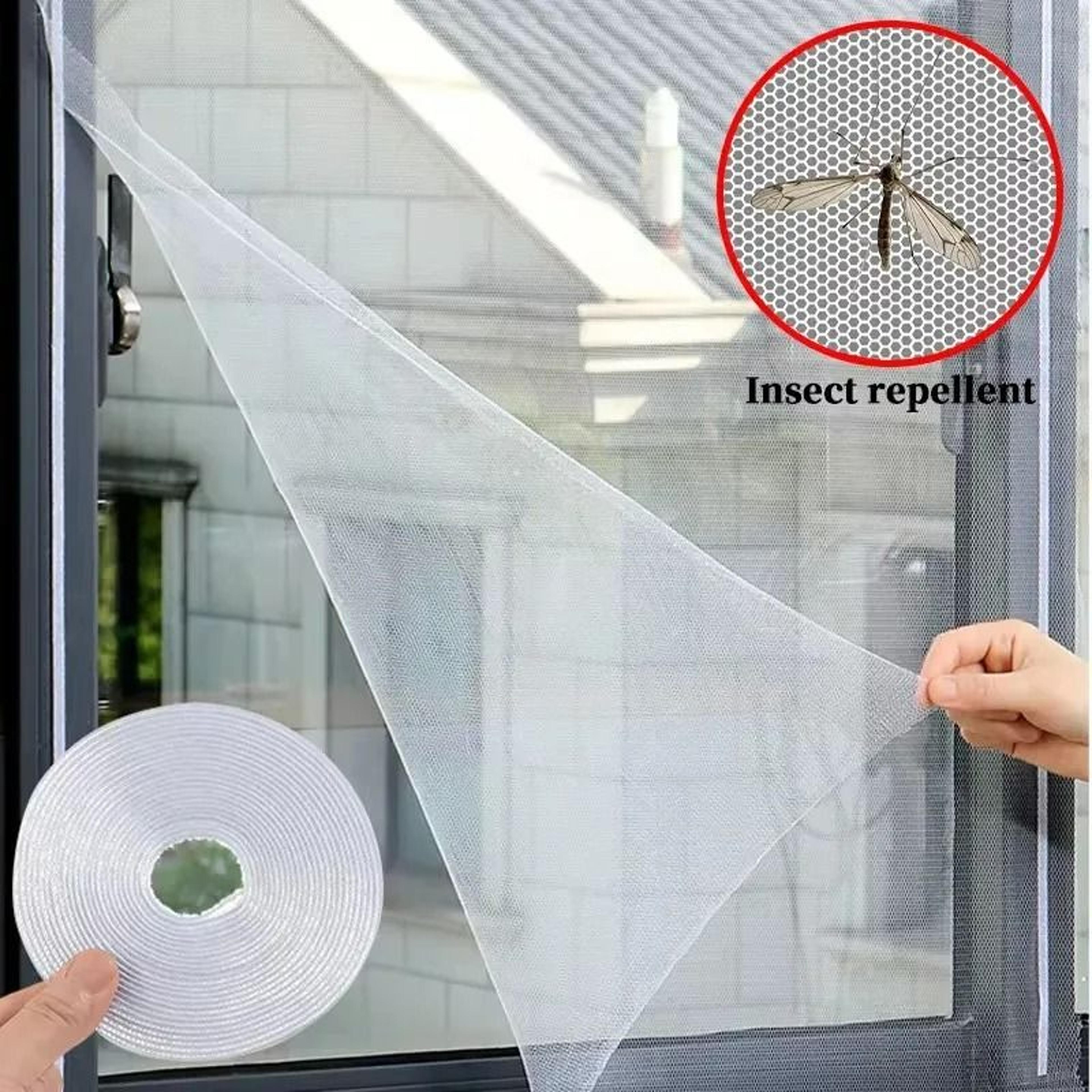 Cut To Fit Self Adhesive Window Mosquito Mesh 1