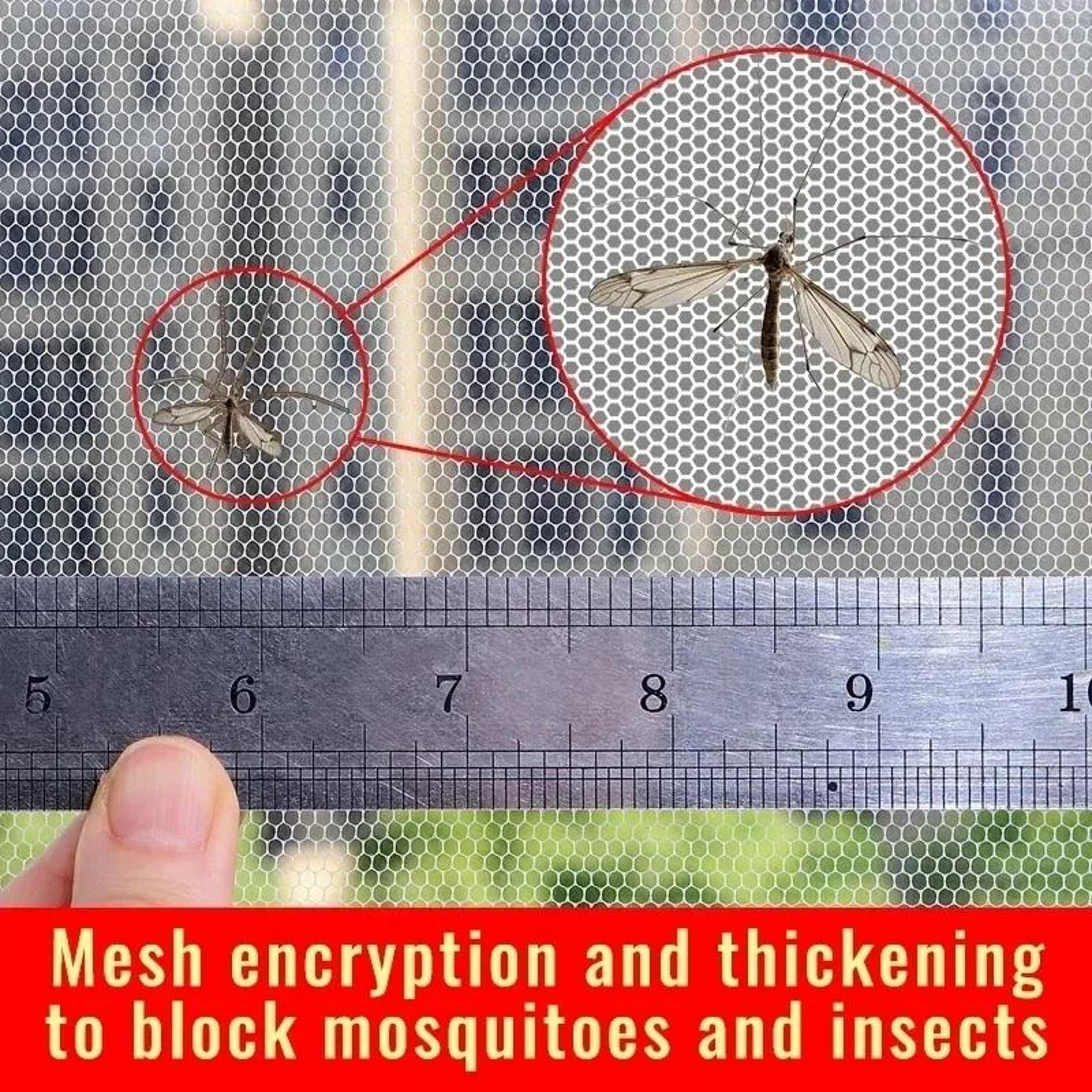 Thickened DIY Polyester Window Insect Screen 3
