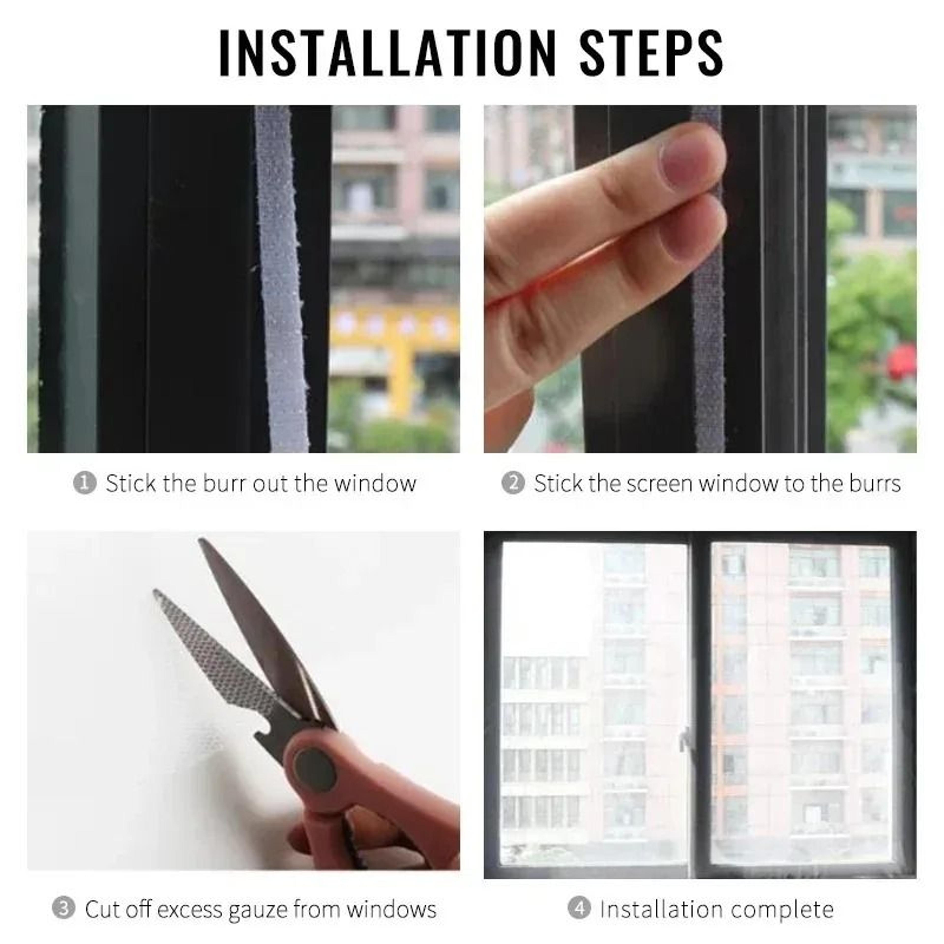 Thickened DIY Polyester Window Insect Screen 4