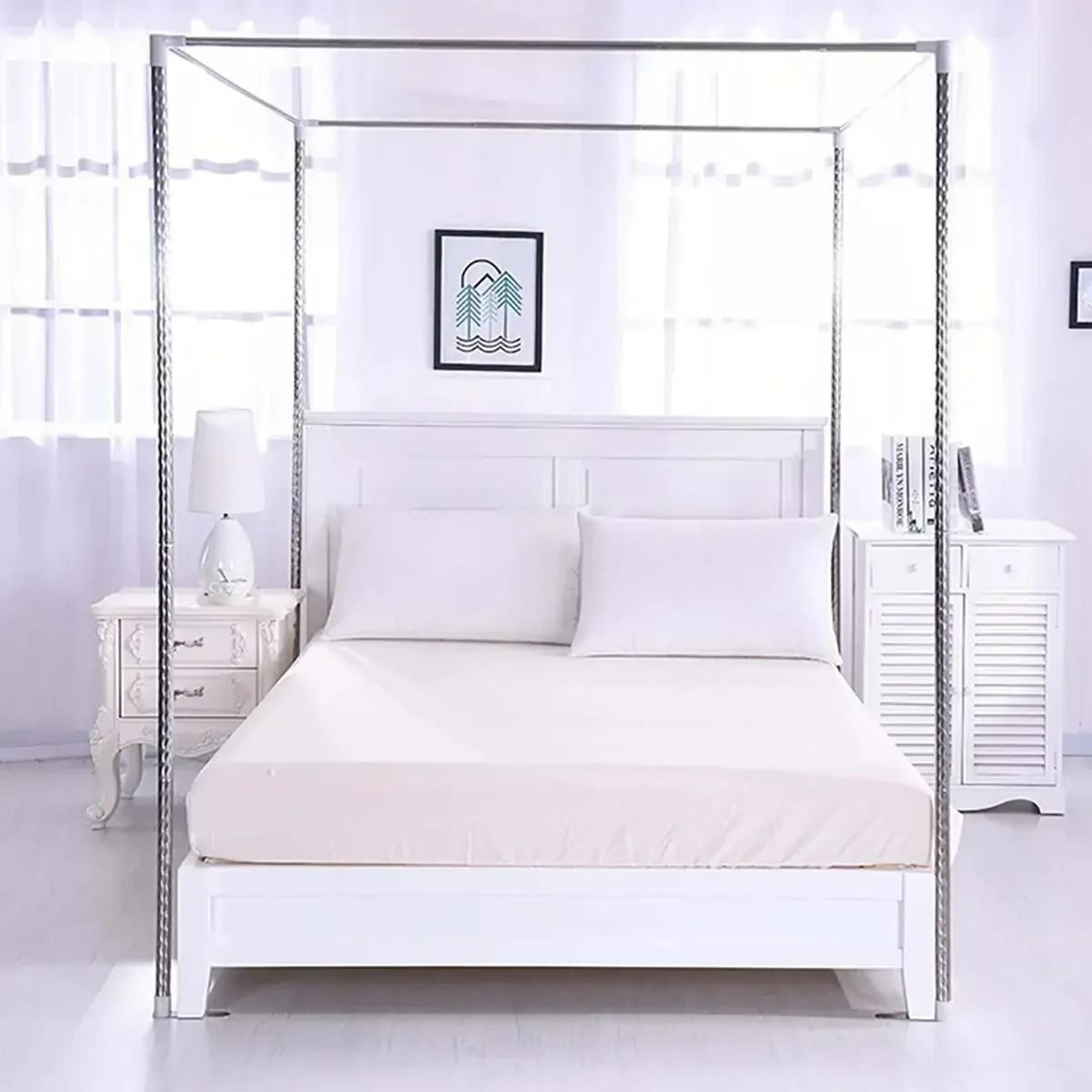 Stainless Steel Four Corner Bed Canopy Frame 4