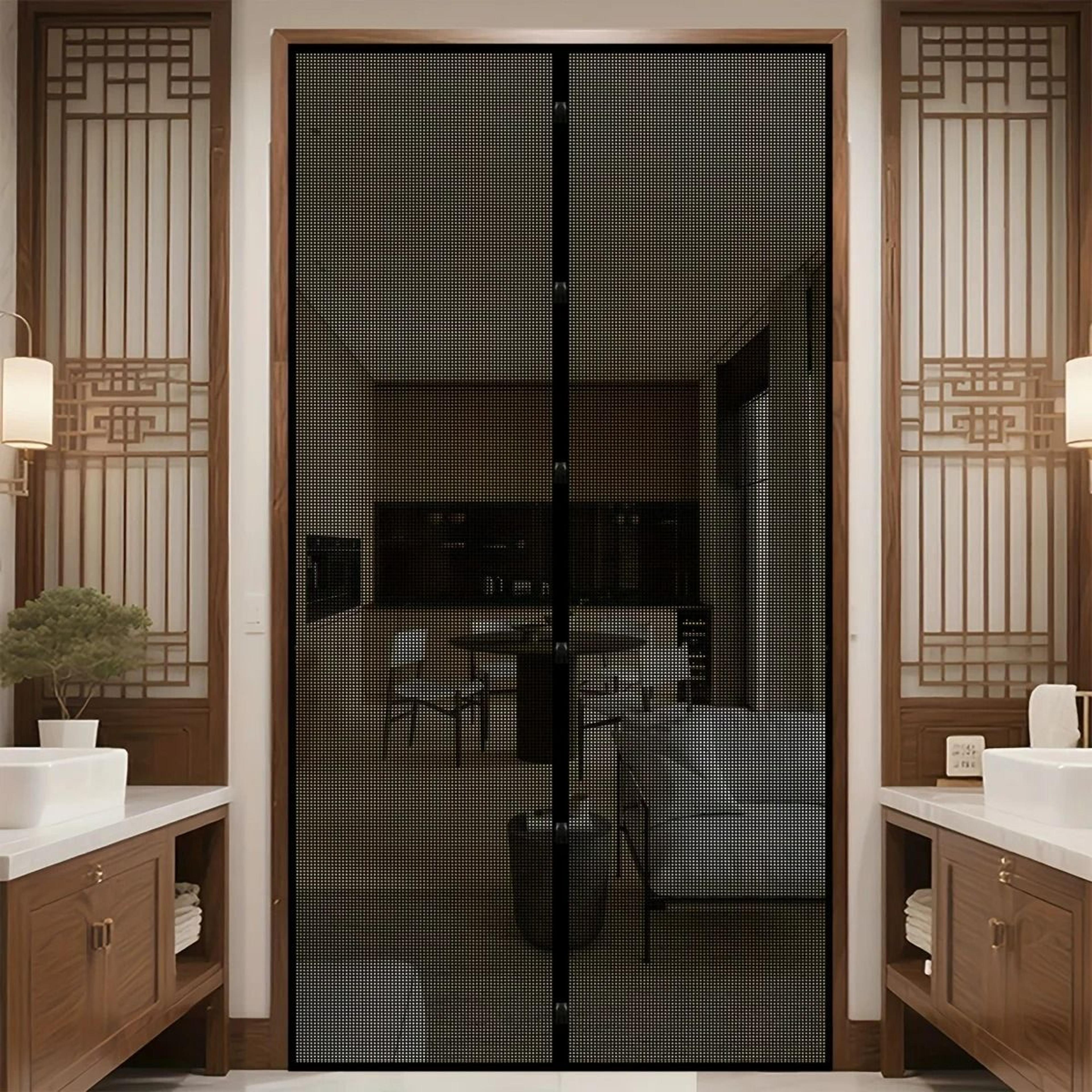 Easy Fit Self Closing Magnetic Mesh Curtain 2