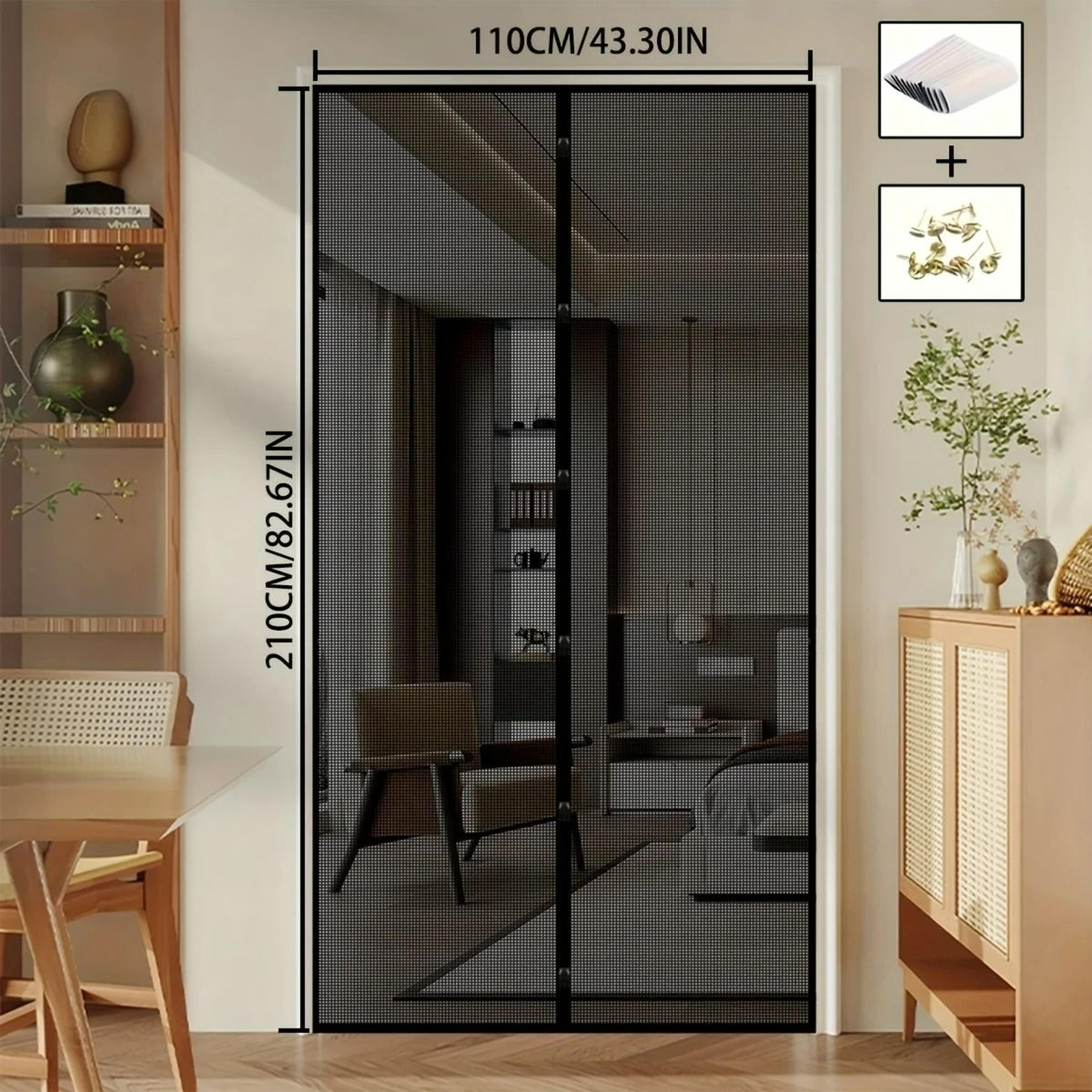 Easy Fit Self Closing Magnetic Mesh Curtain 10