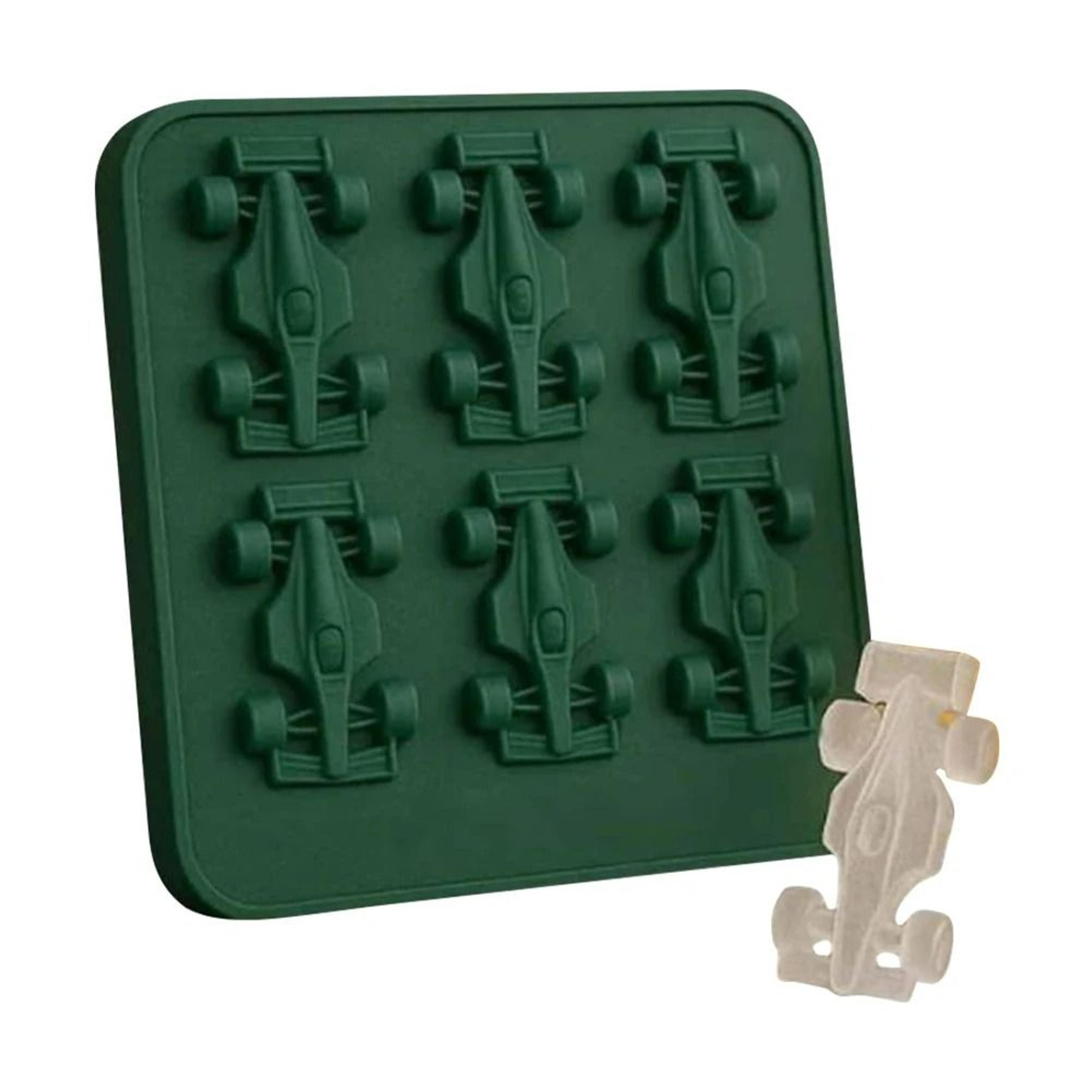 Six Cavity 3D Formula Racing Car Silicone Mold 5