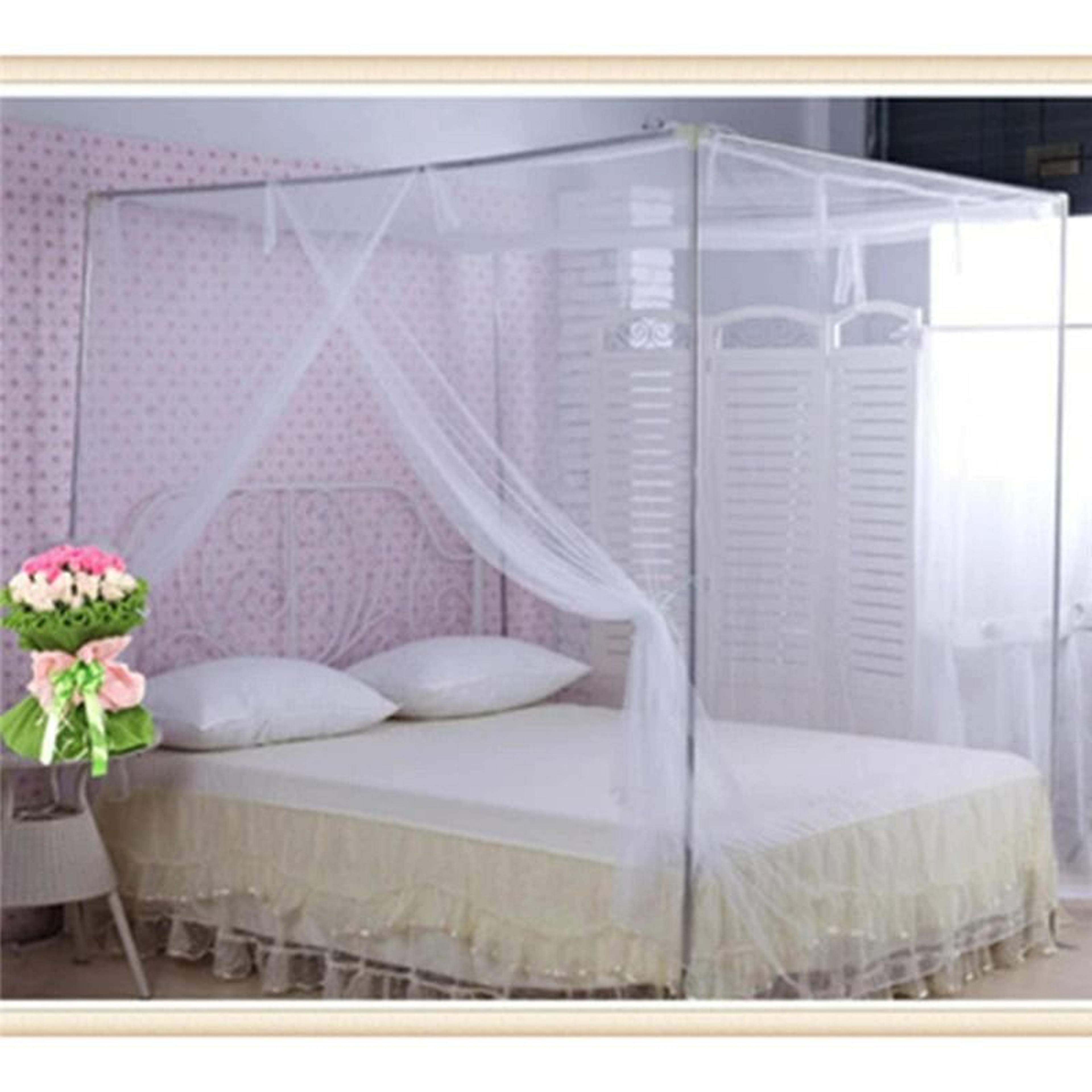 Breathable Hanging Mosquito Net For Double Bed 2