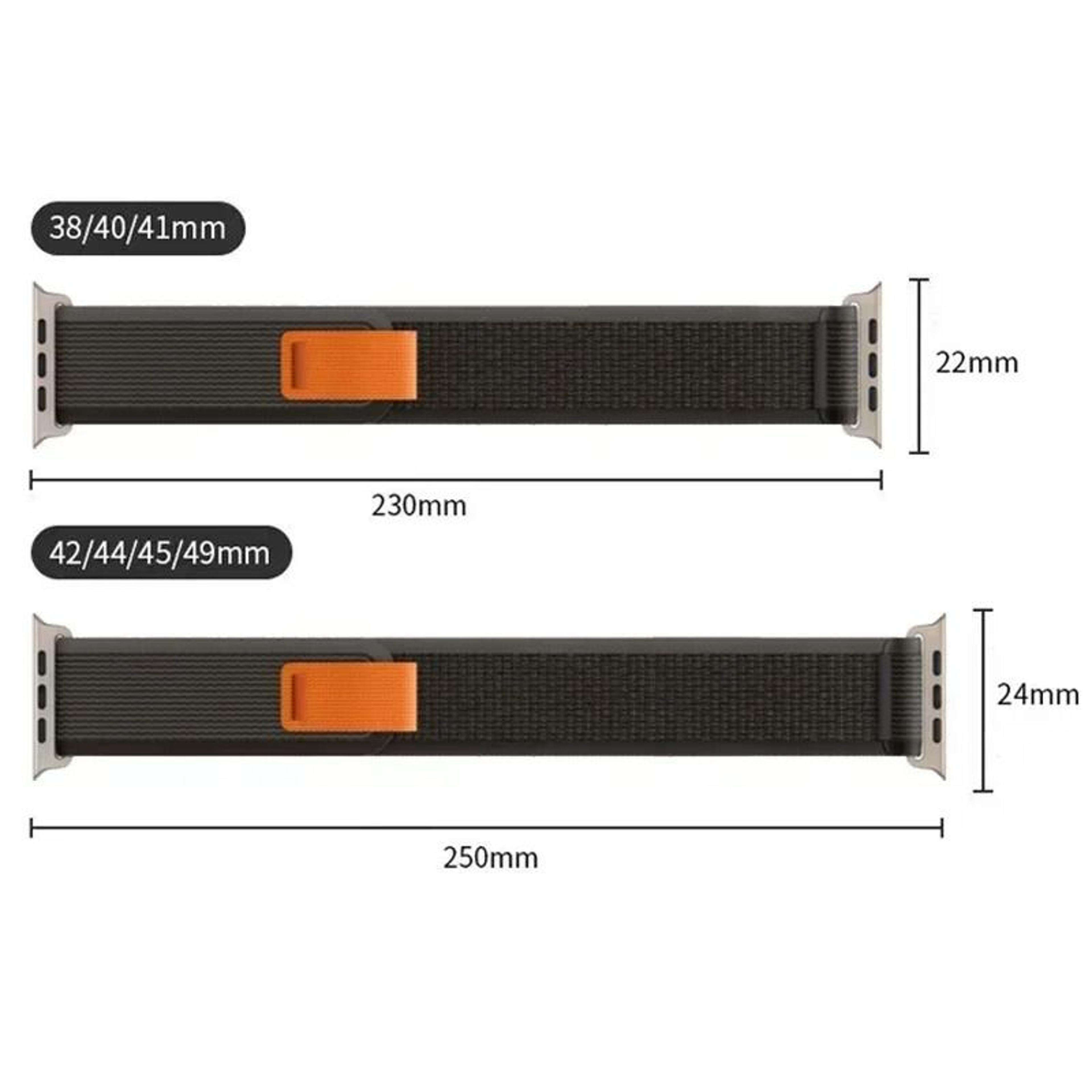 Premium Nylon Trail Loop Band For Apple Watch Ultra  Series 105  Durable Breathable And AdventureRe 18