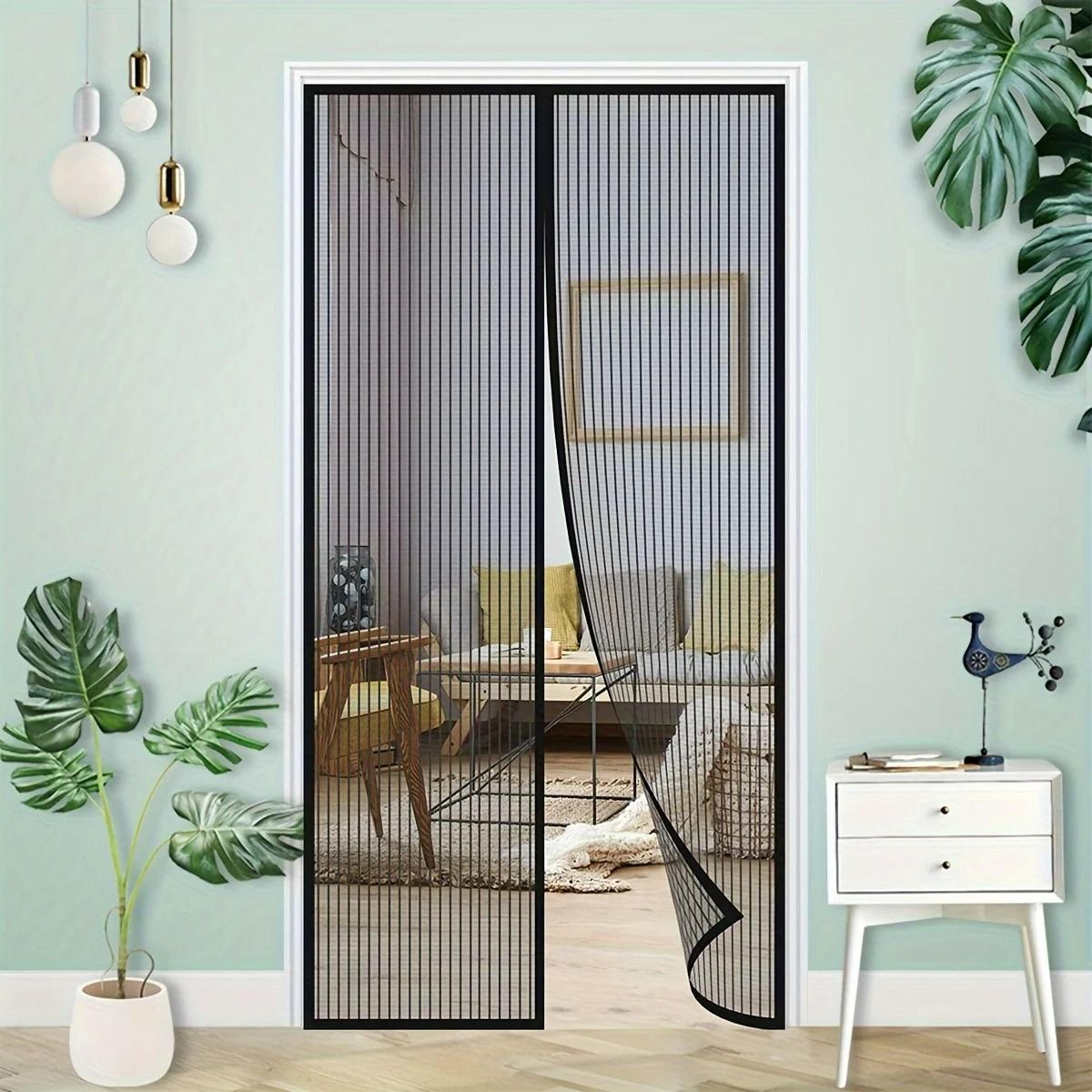 Easy Install Self Closing Magnetic Insect Door Screen 1
