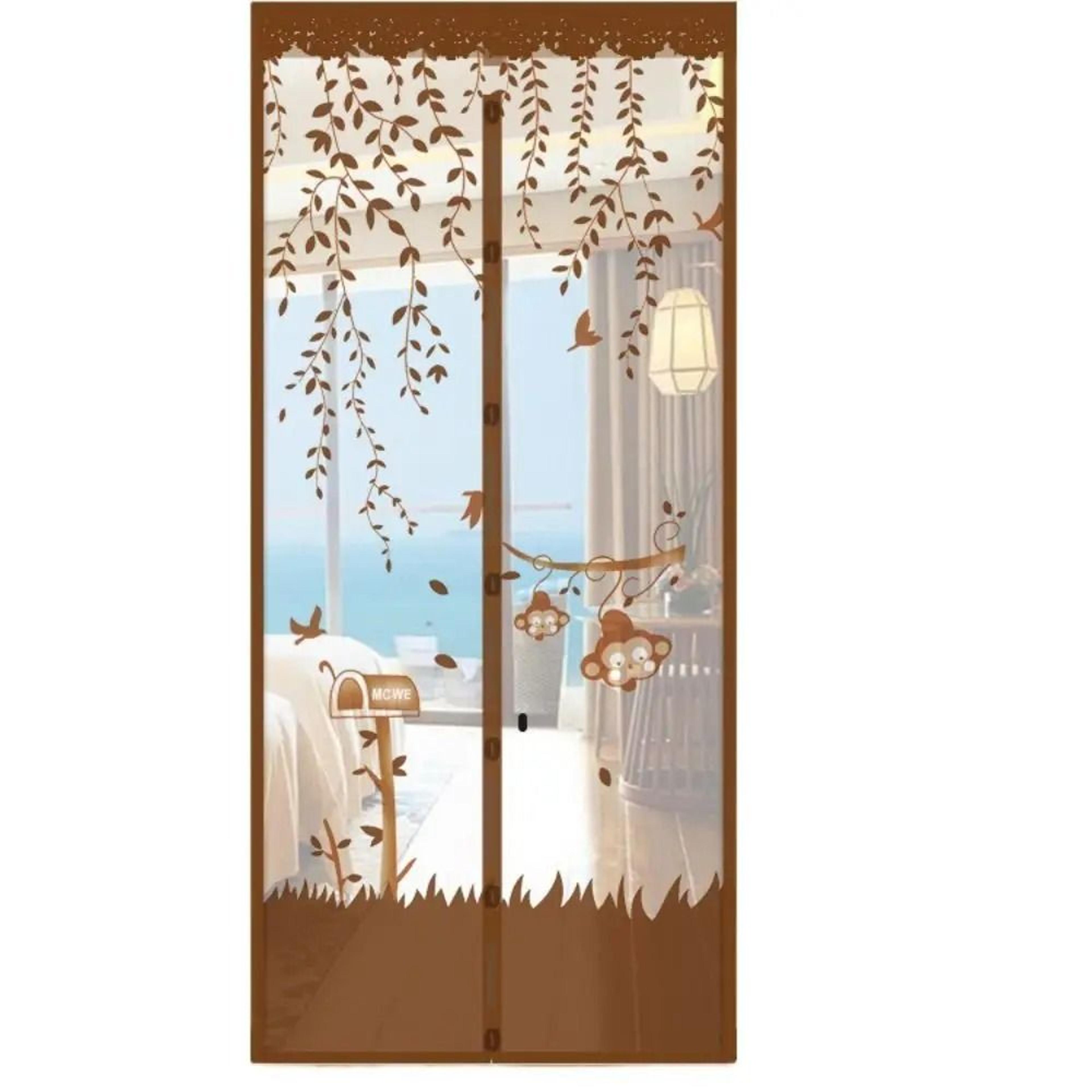Cartoon Magnetic Screen Door With Automatic Closure 8