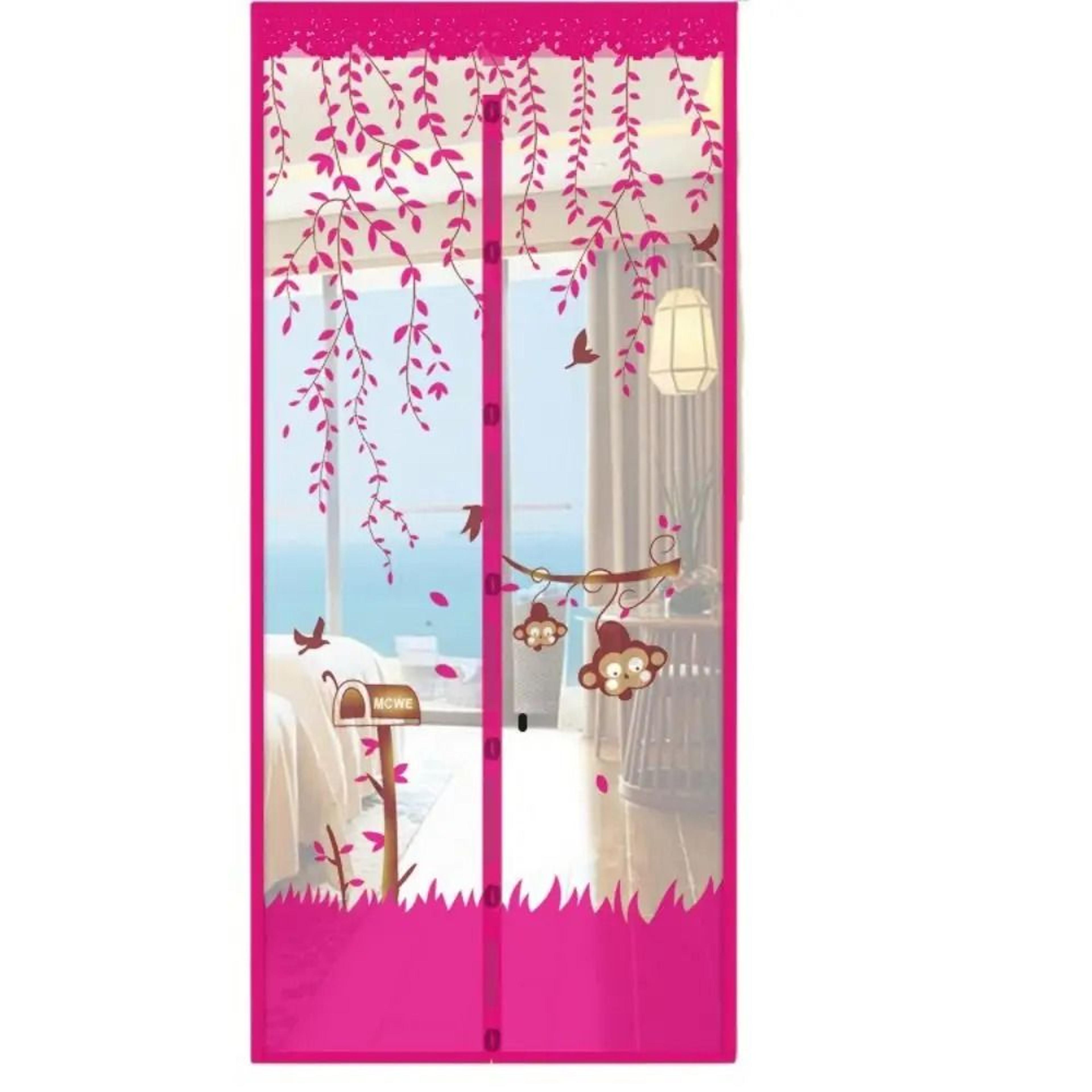 Cartoon Magnetic Screen Door With Automatic Closure 7