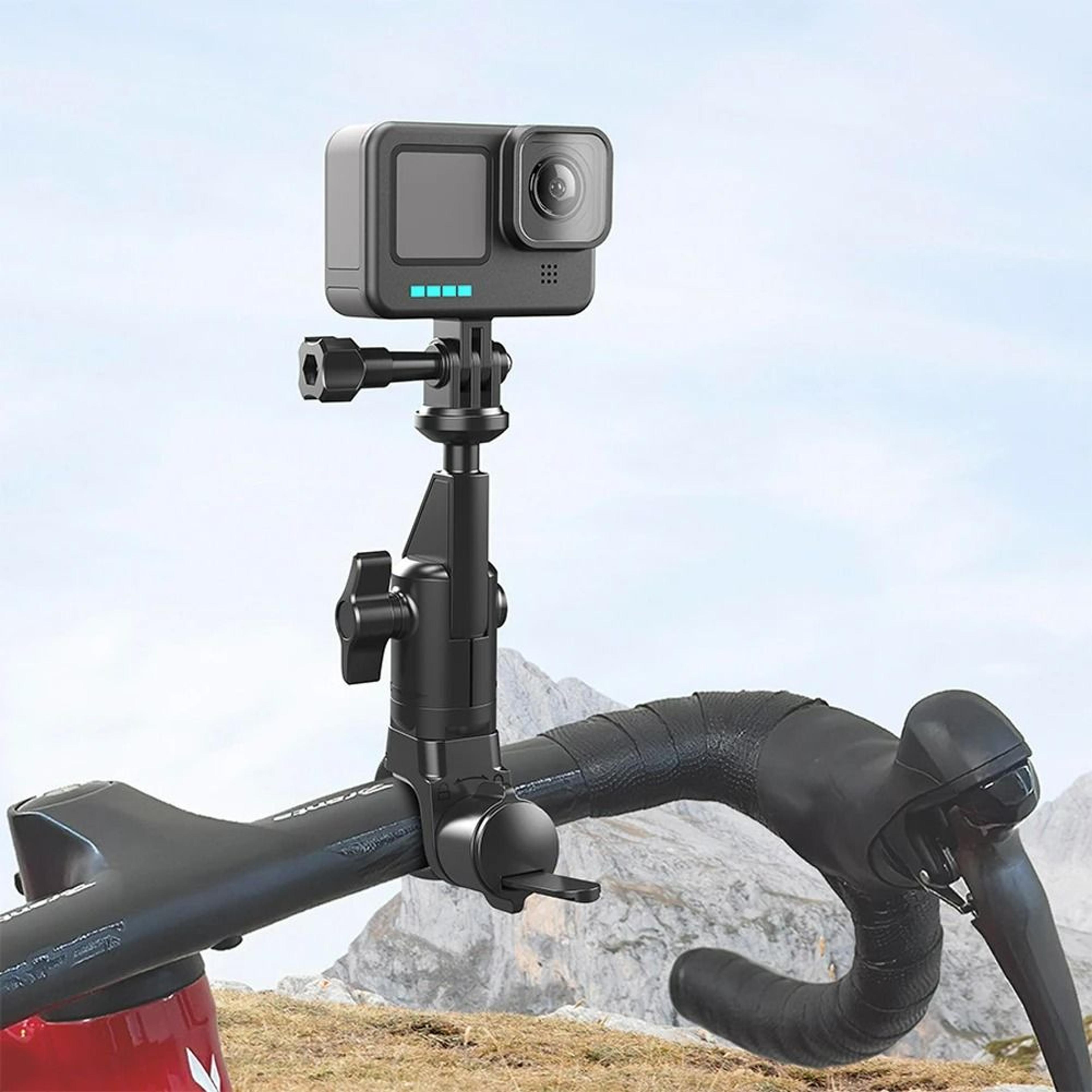 Universal Action Camera Motorcycle Handlebar Mount 2