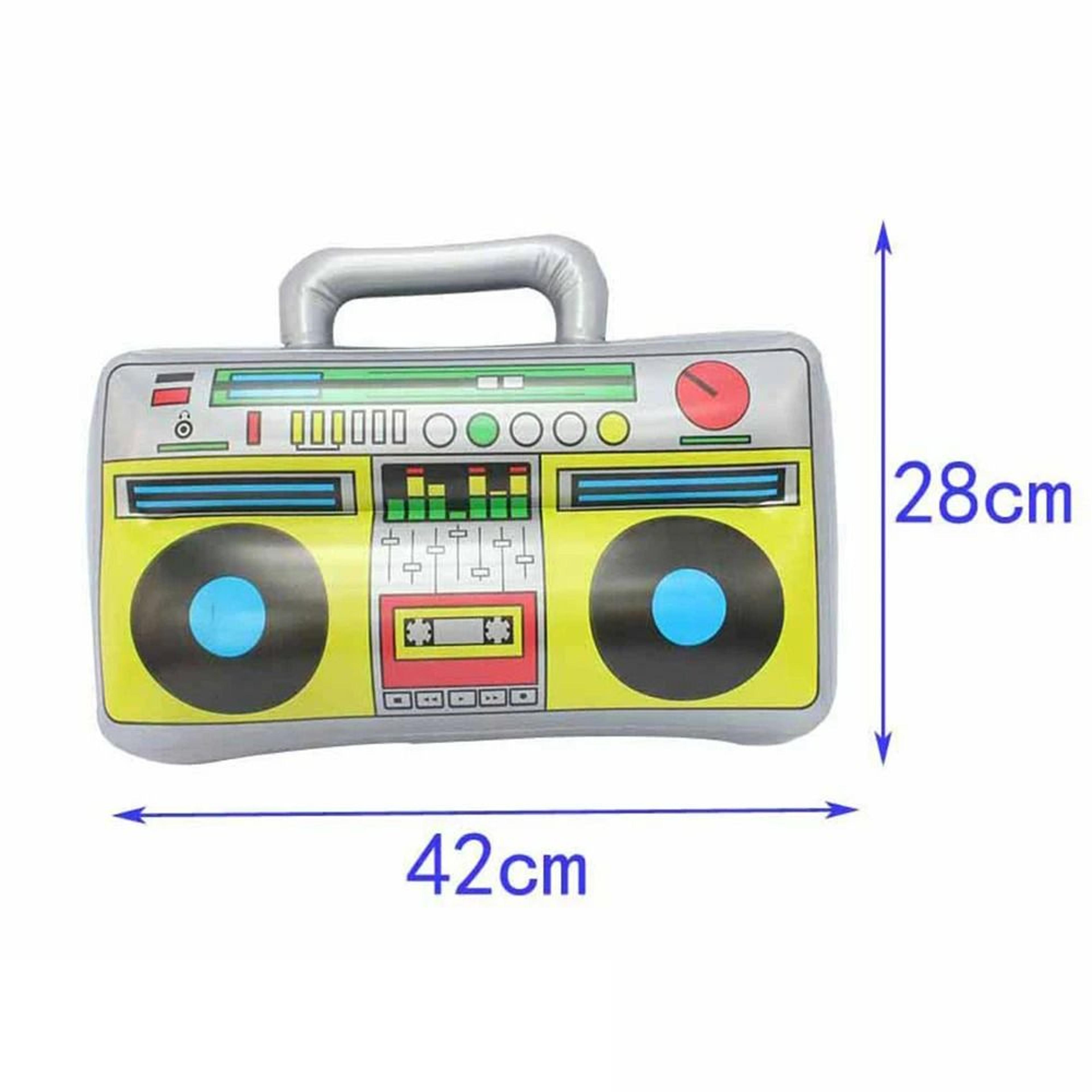 Inflatable Retro Boombox And Phone Party Props 6