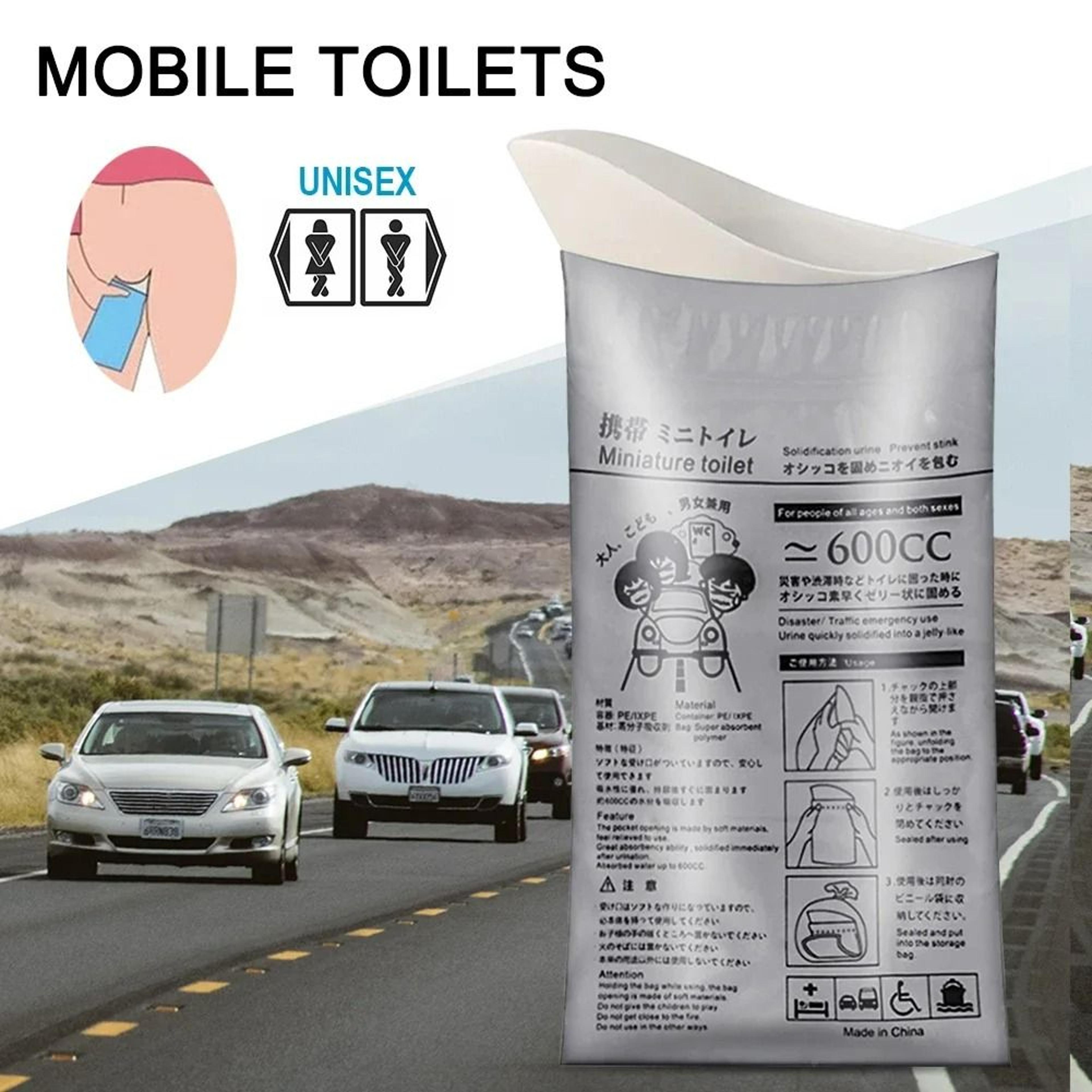 600ml Disposable Emergency Urine Bags 1