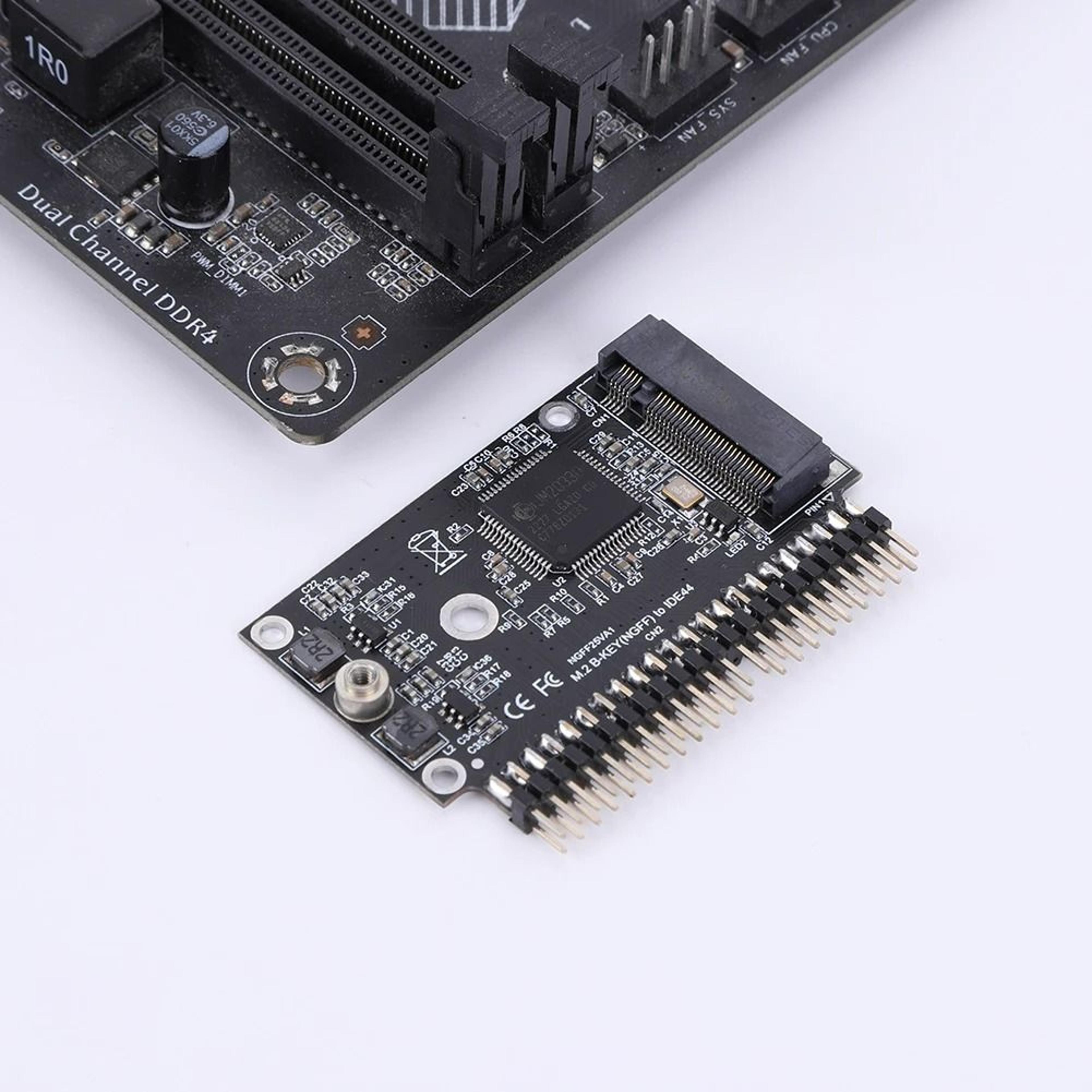 M2 SATA SSD To 44 Pin IDE Adapter 2