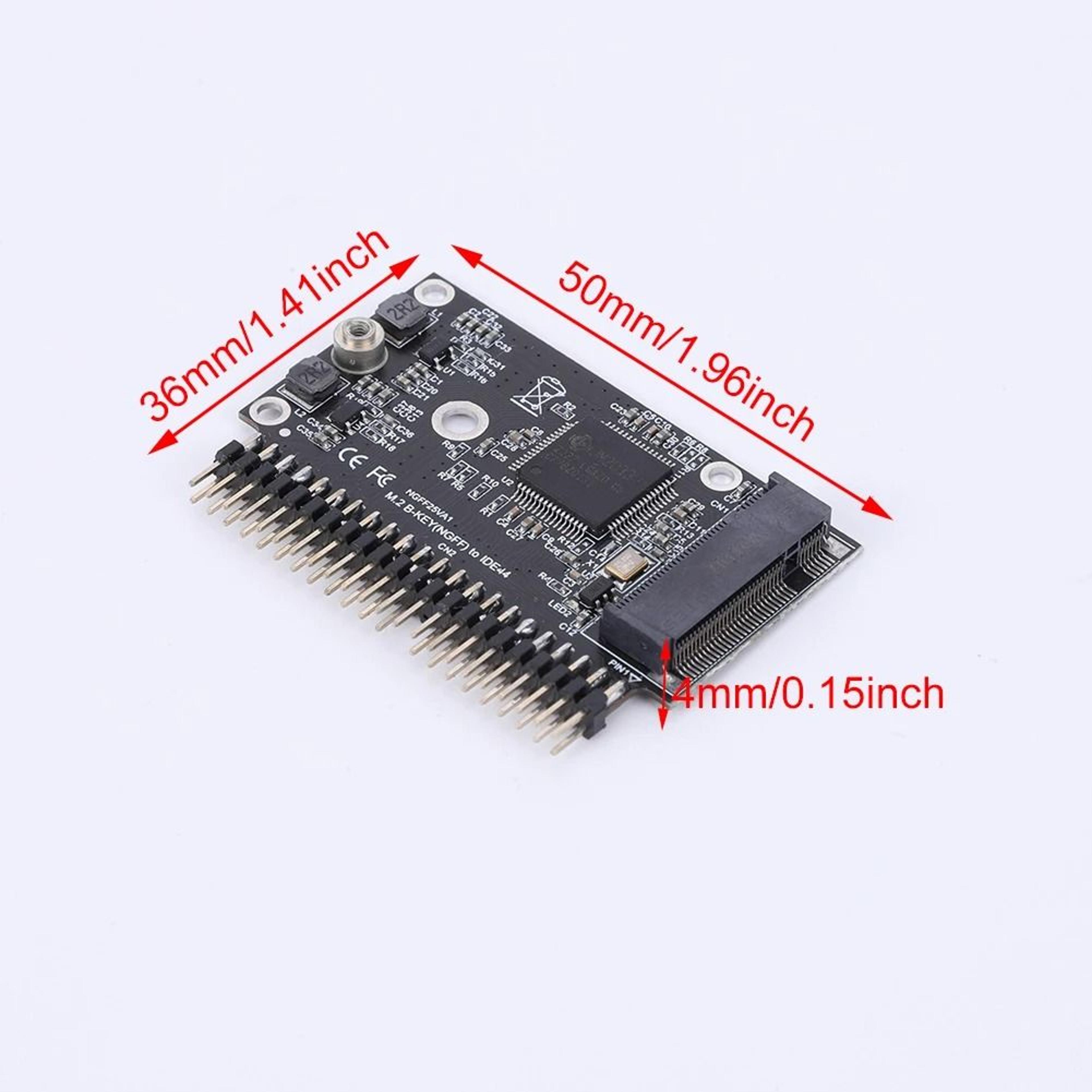 M2 SATA SSD To 44 Pin IDE Adapter 5