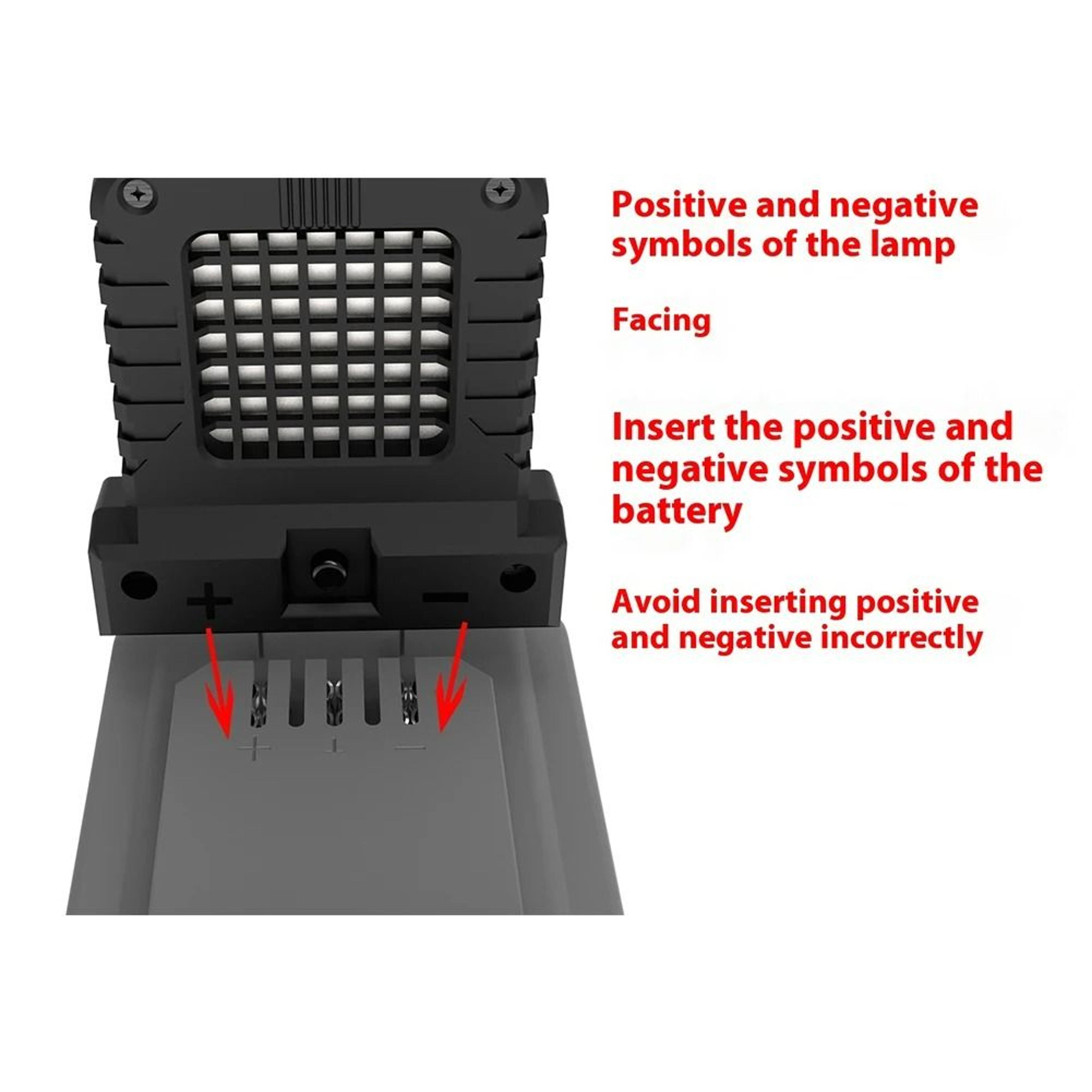 Portable LED Work Light For 20V And 21V Tool Batteries 4