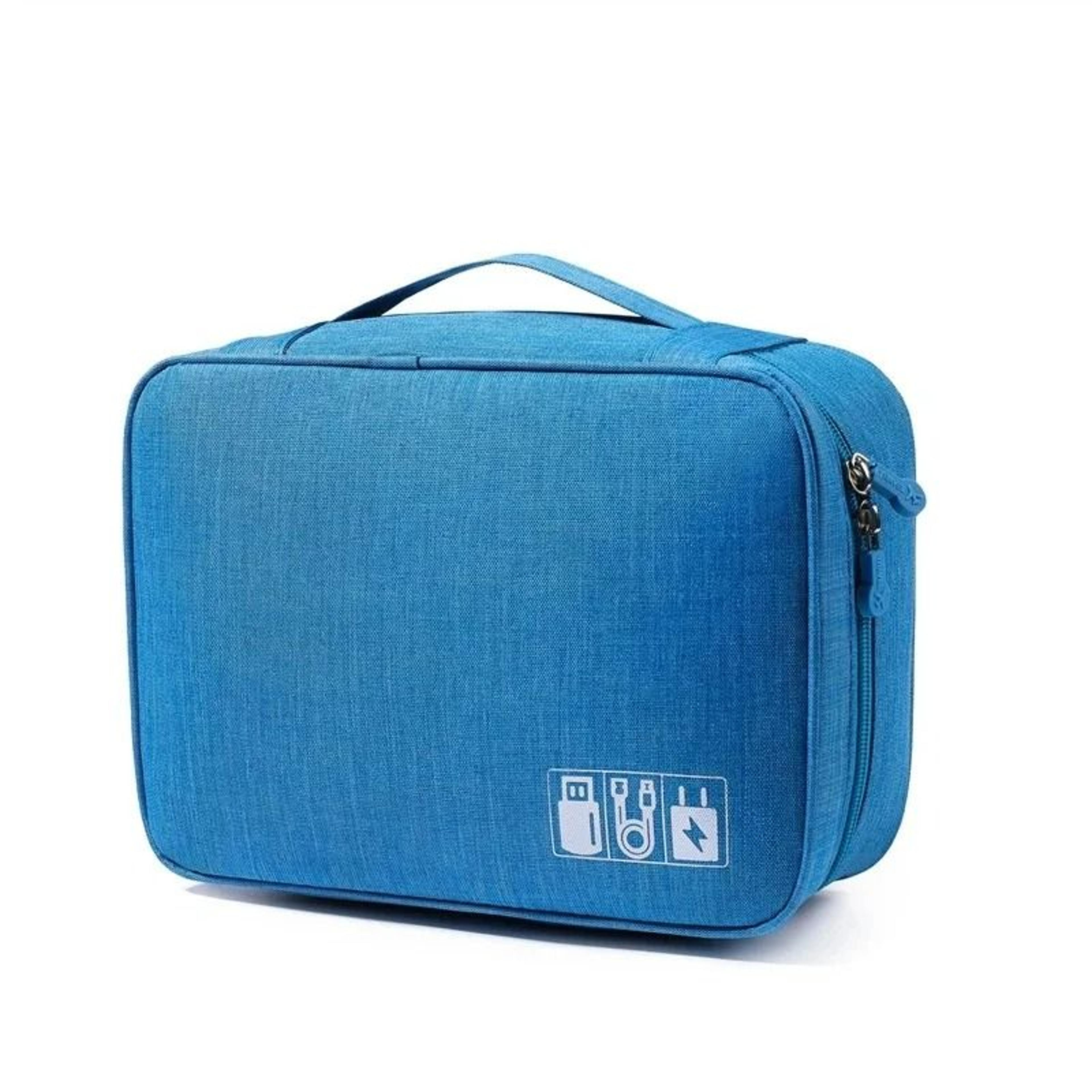 Compact Electronics And Charger Travel Storage Bag 11