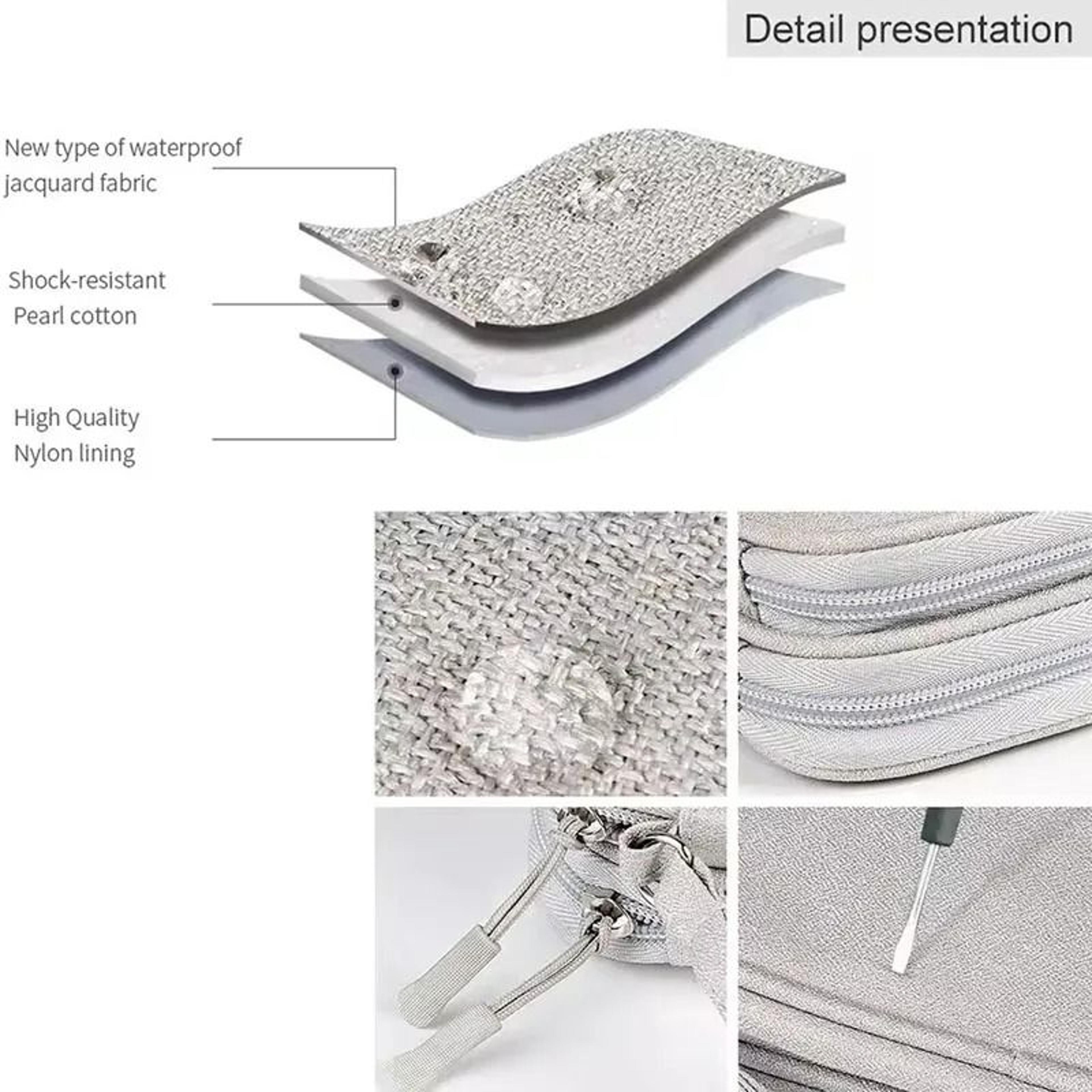 Double Layer Waterproof Travel Cable Organizer Bag 5