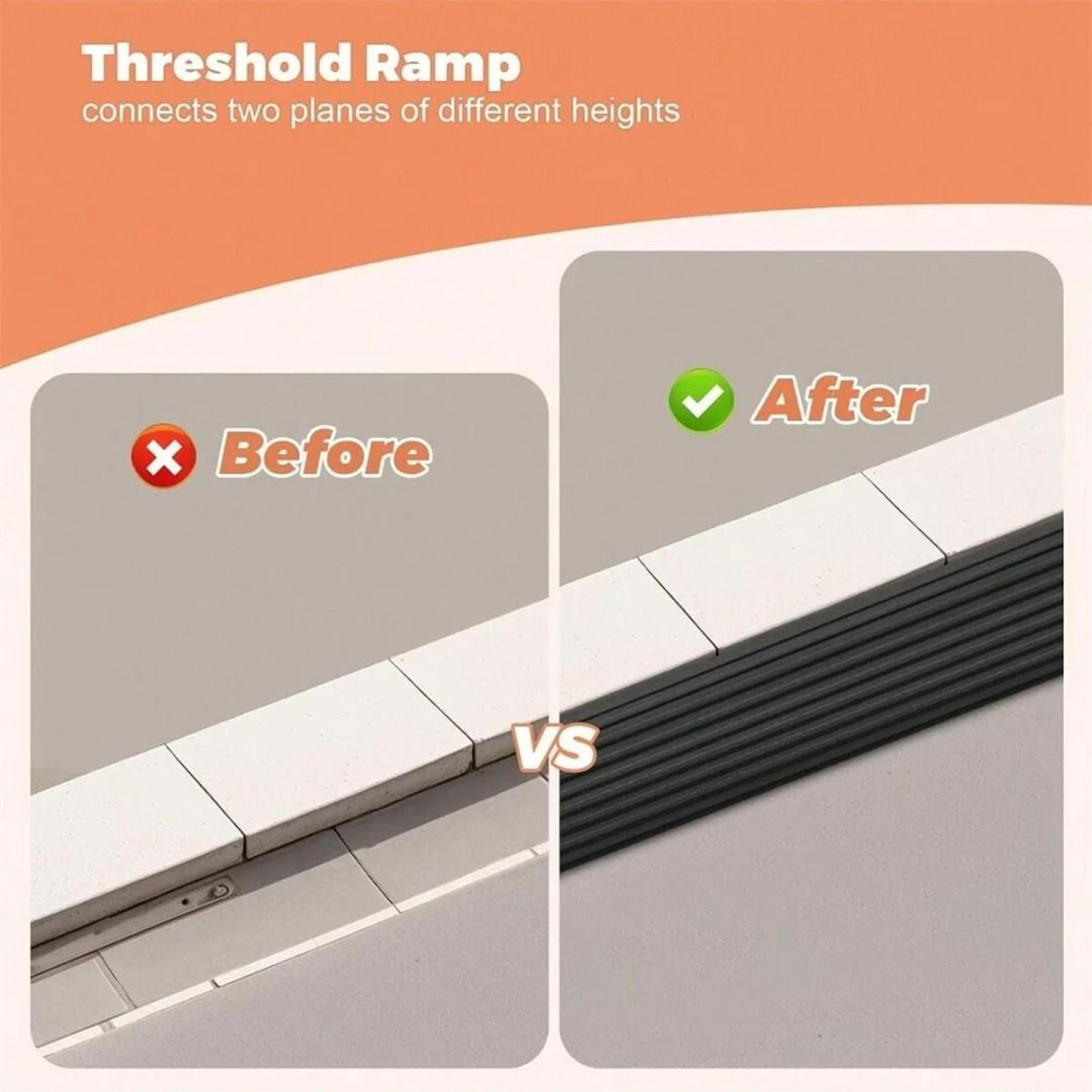 Self Adhesive Door Threshold Ramp For Robot Vacuums 3