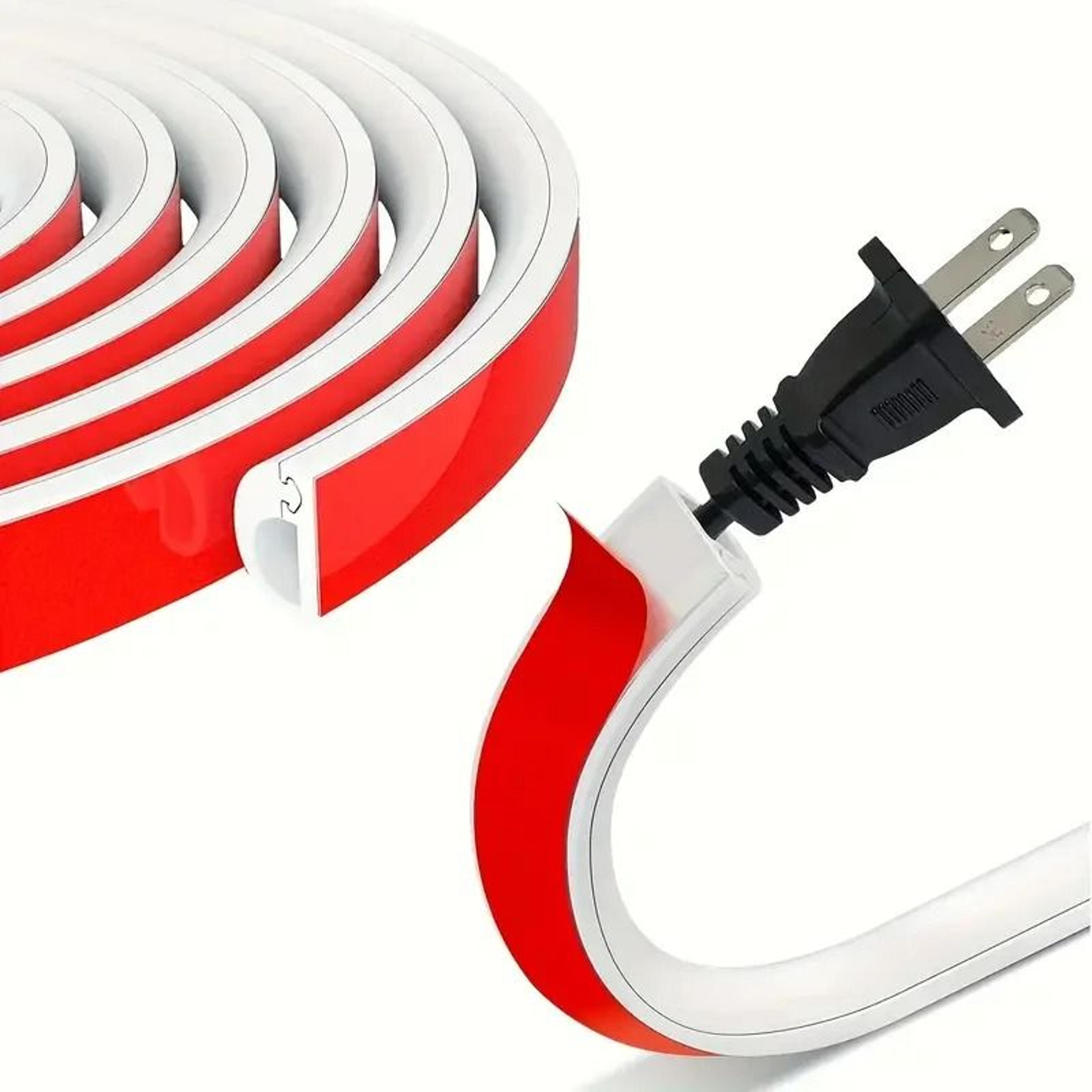 Flexible Self Adhesive Floor And Wall Cable Cover 0
