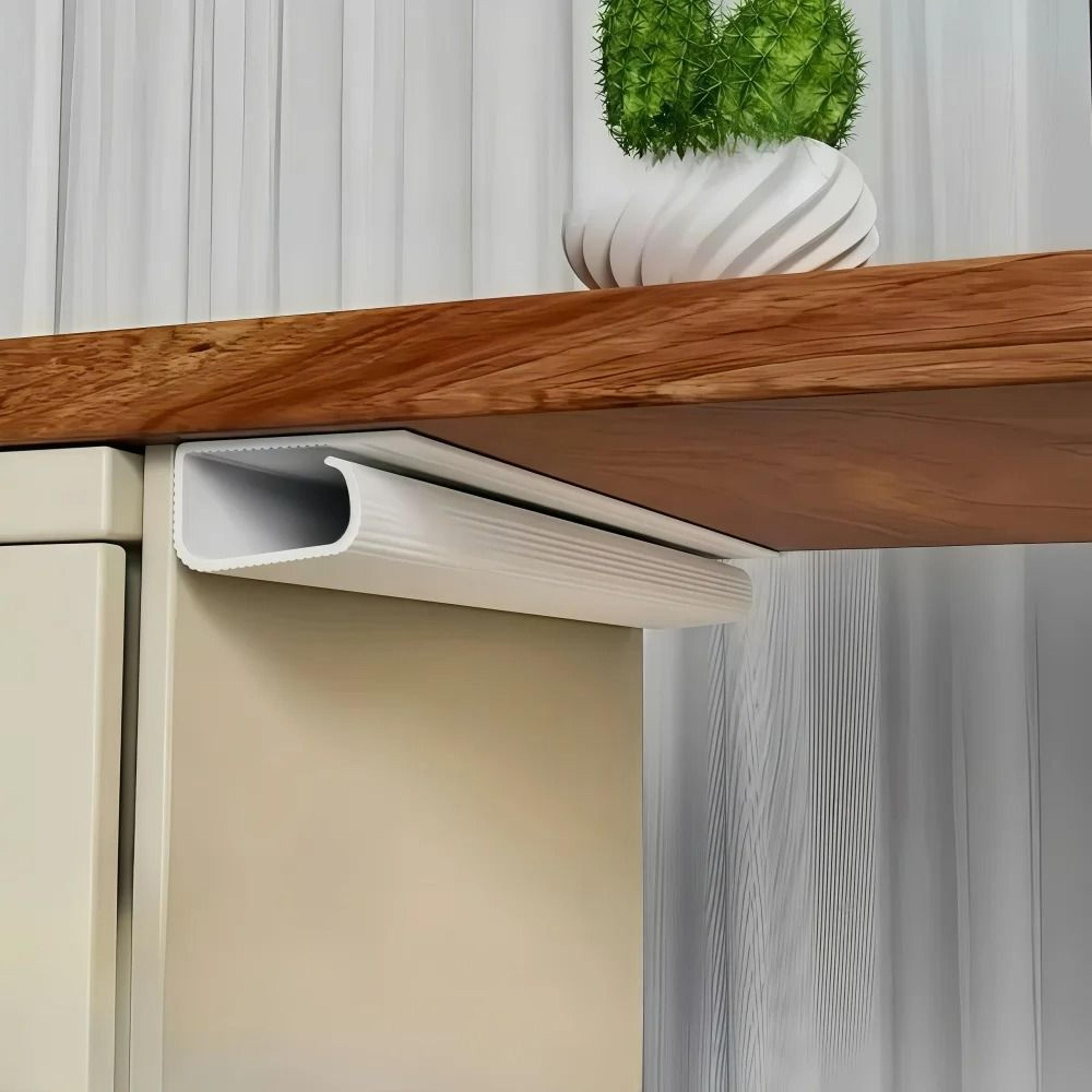 Adhesive Under Desk Cable Management Raceway 6