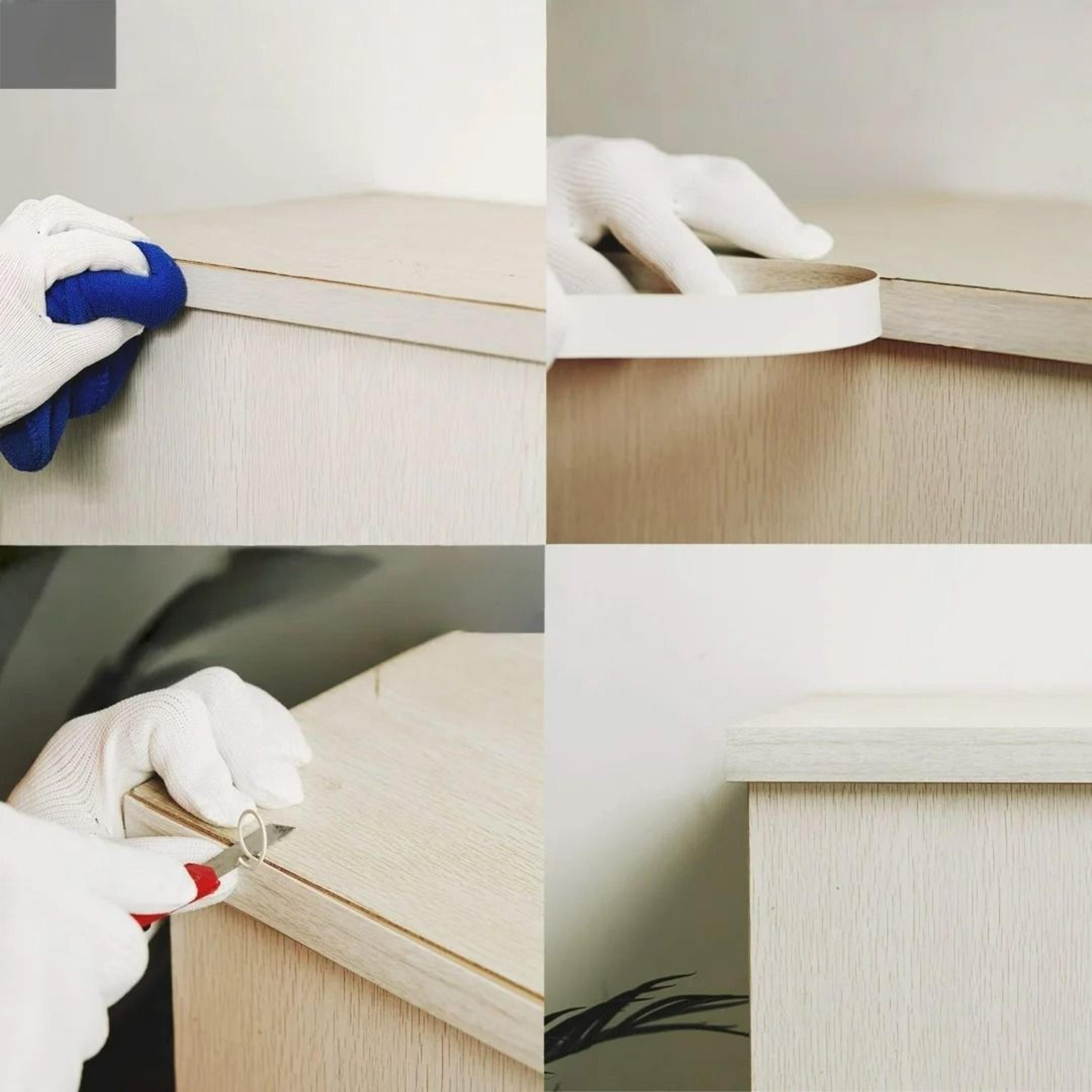 White Self Adhesive Decorative Border Trim Strip 6