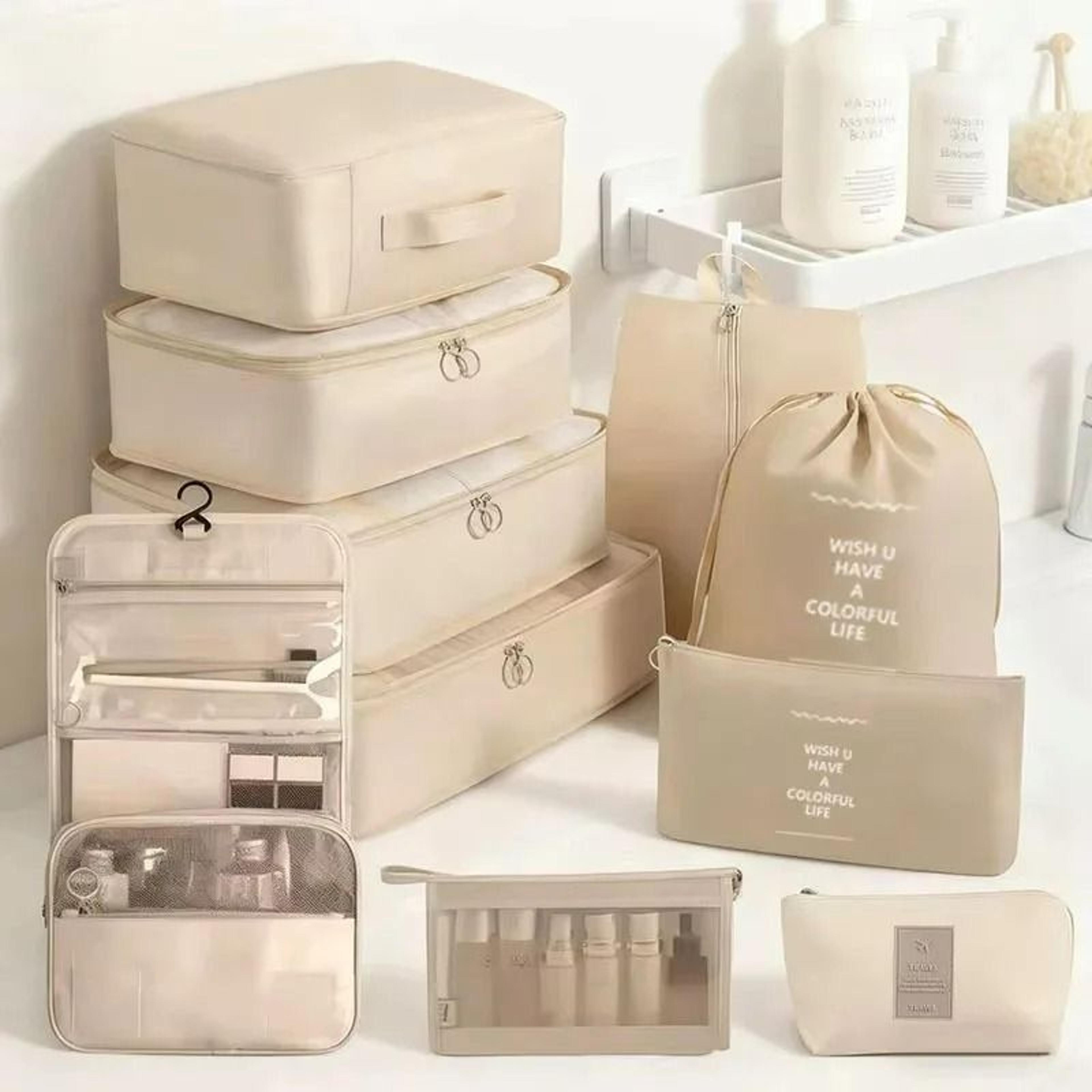 10 Piece Travel Packing Cube Organizer Set 0