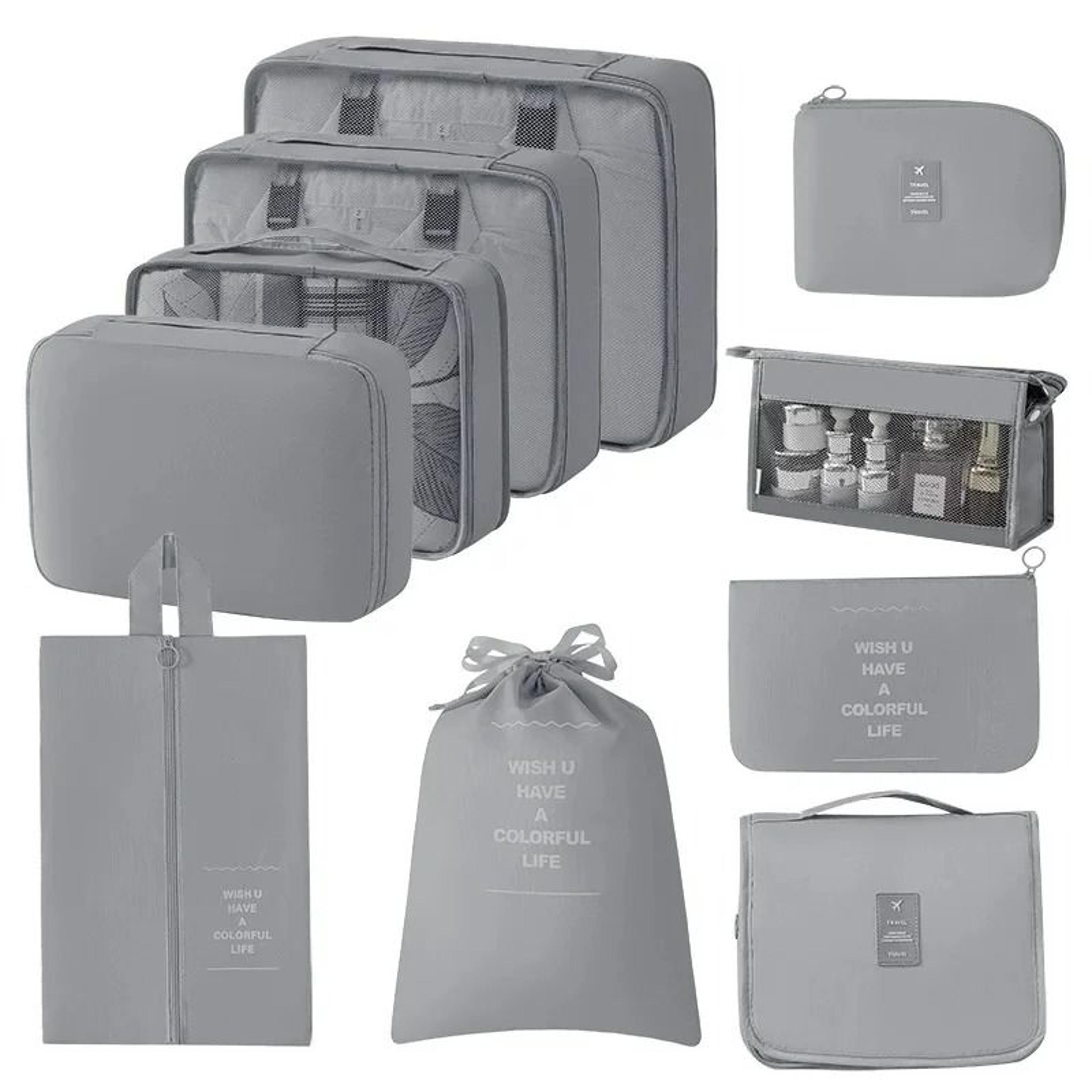 10 Piece Travel Packing Cube Organizer Set 11