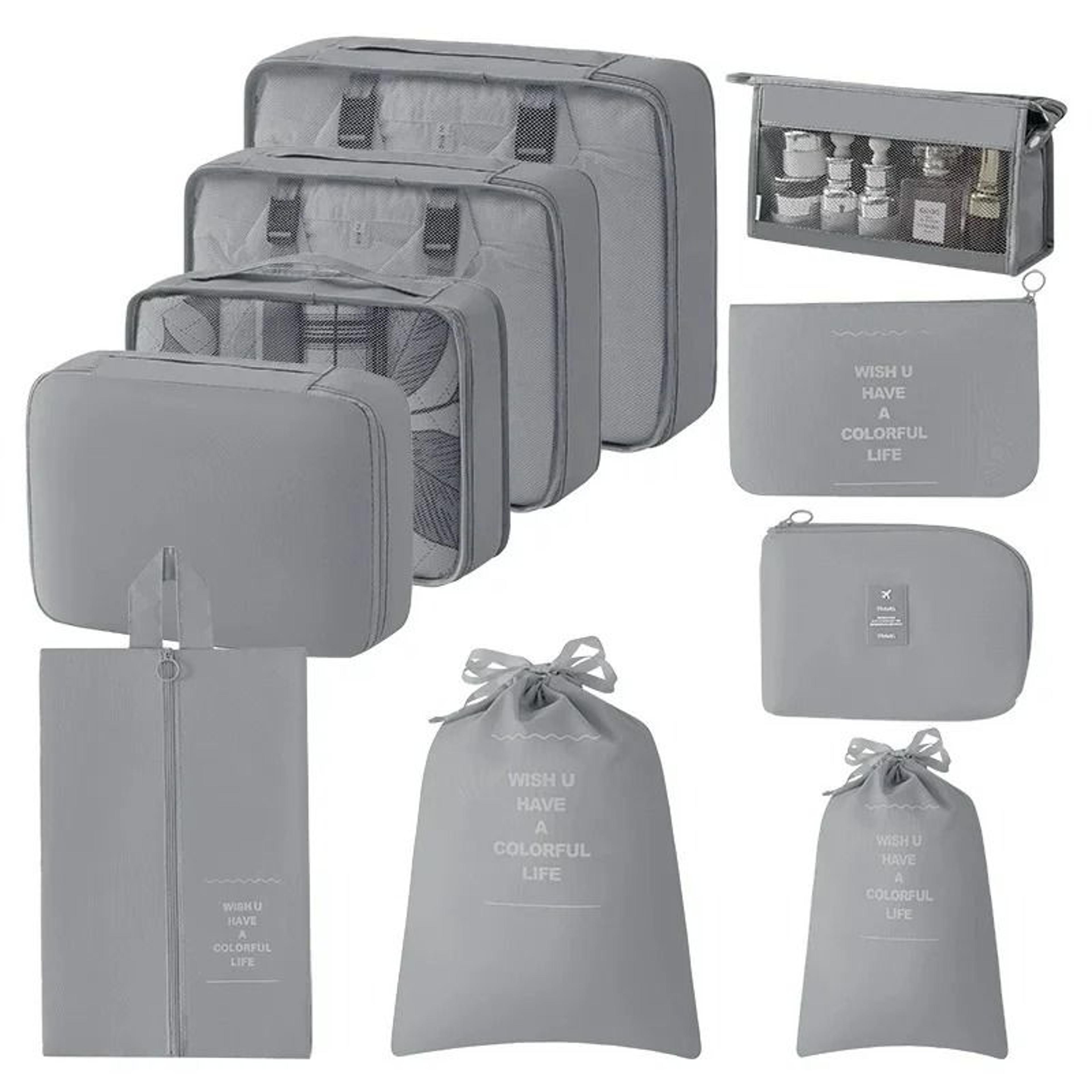 10 Piece Travel Packing Cube Organizer Set 17
