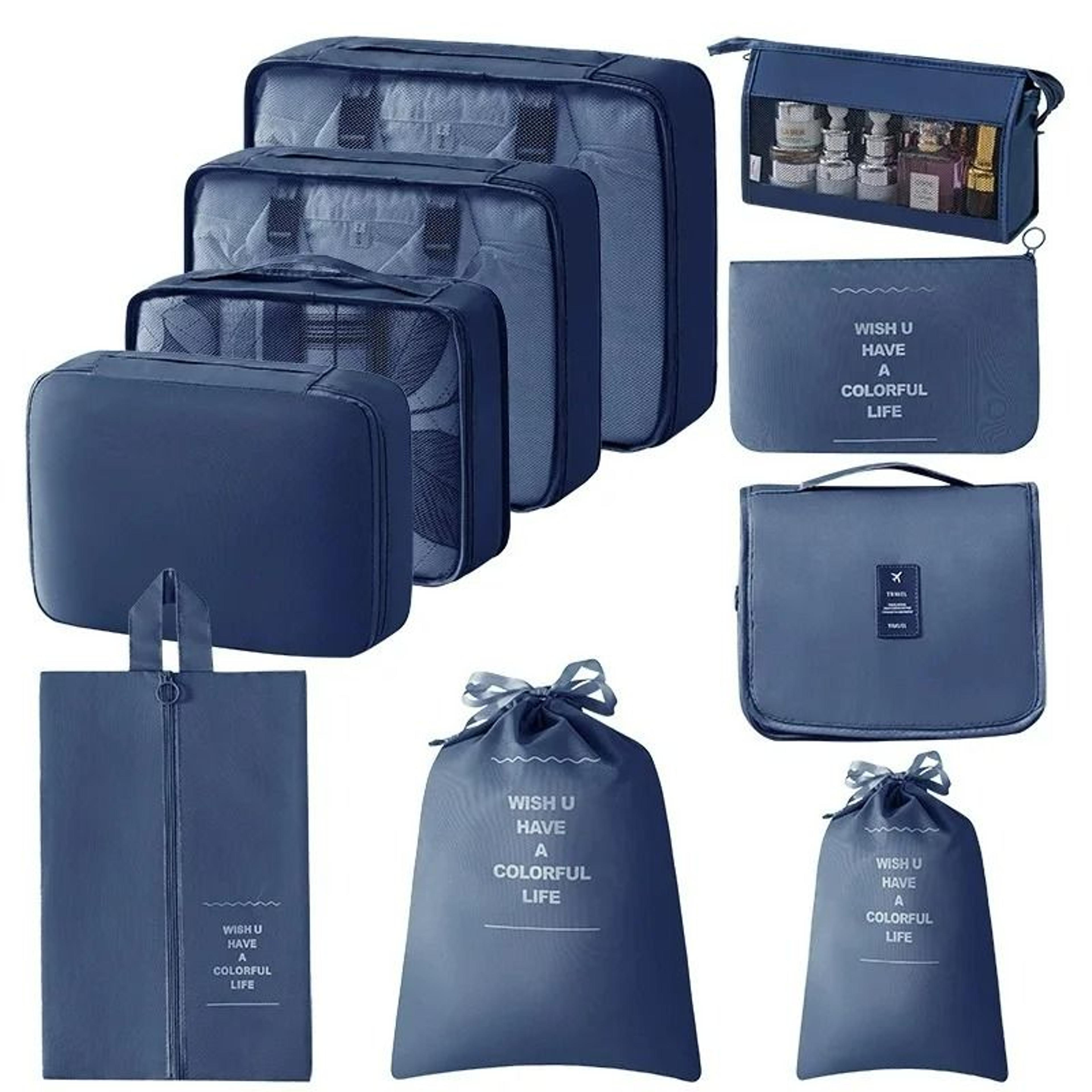 10 Piece Travel Packing Cube Organizer Set 14