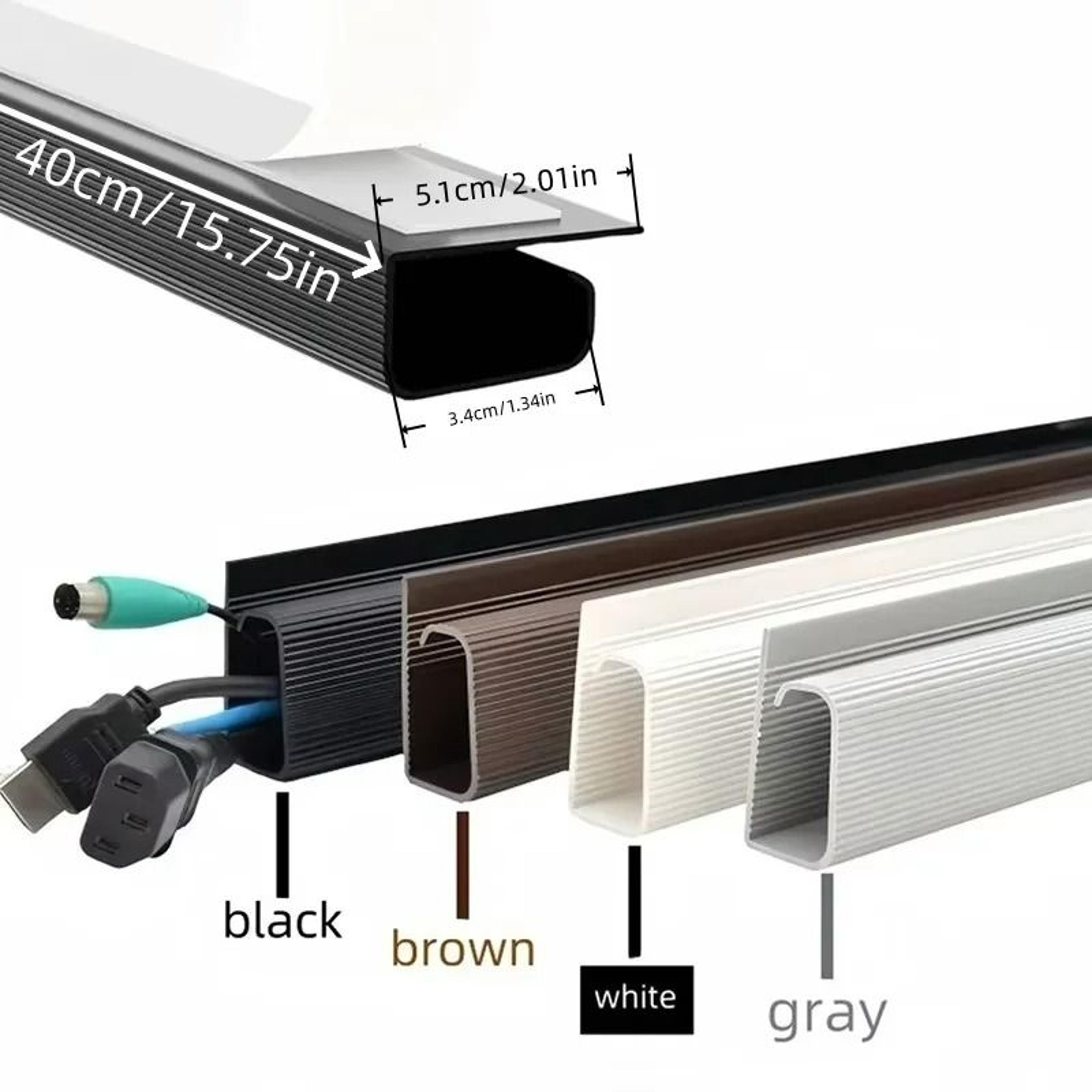 Drill Free Under Desk Cable Management Tray 2