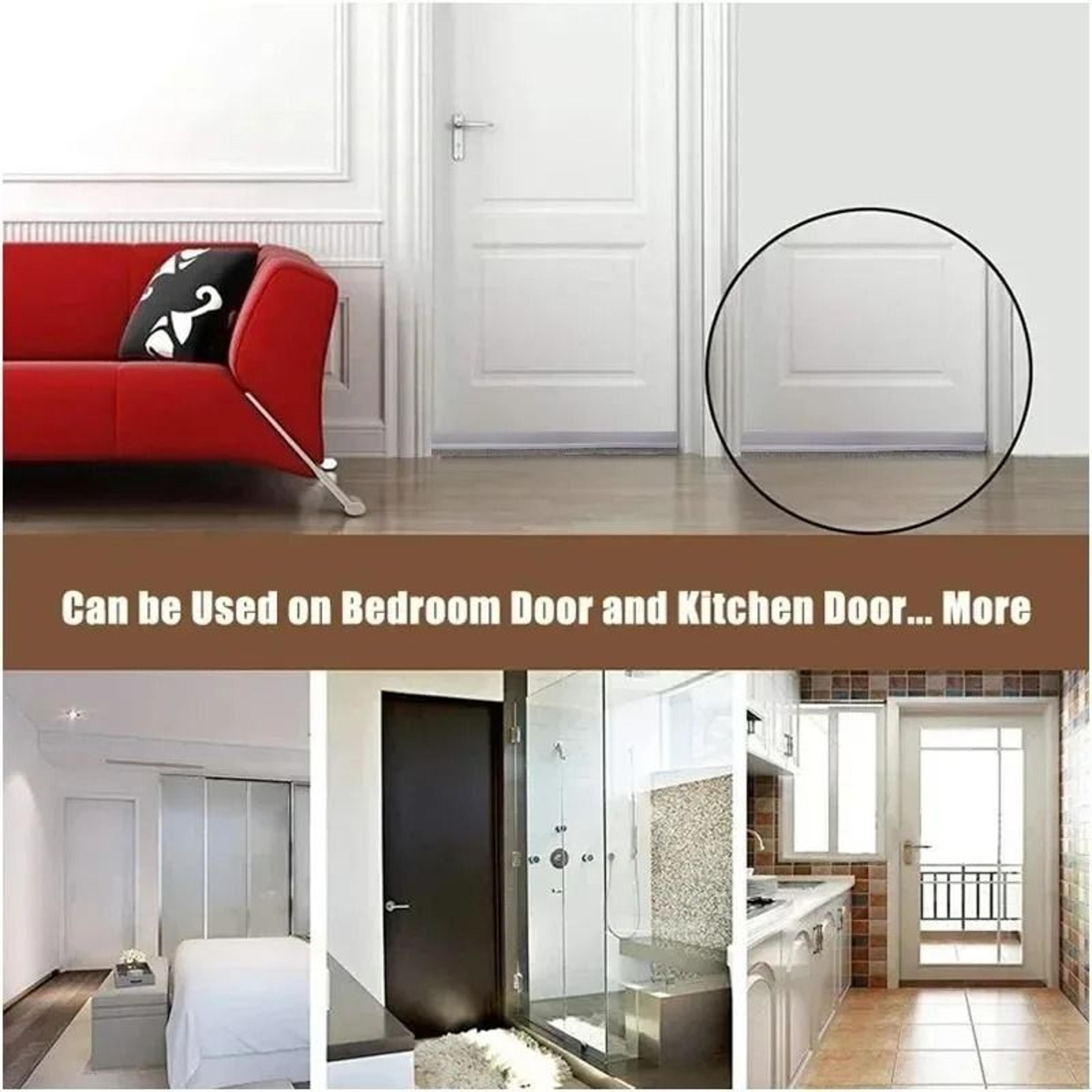 Rubber Door Sweep With Brush Draft Seal 3