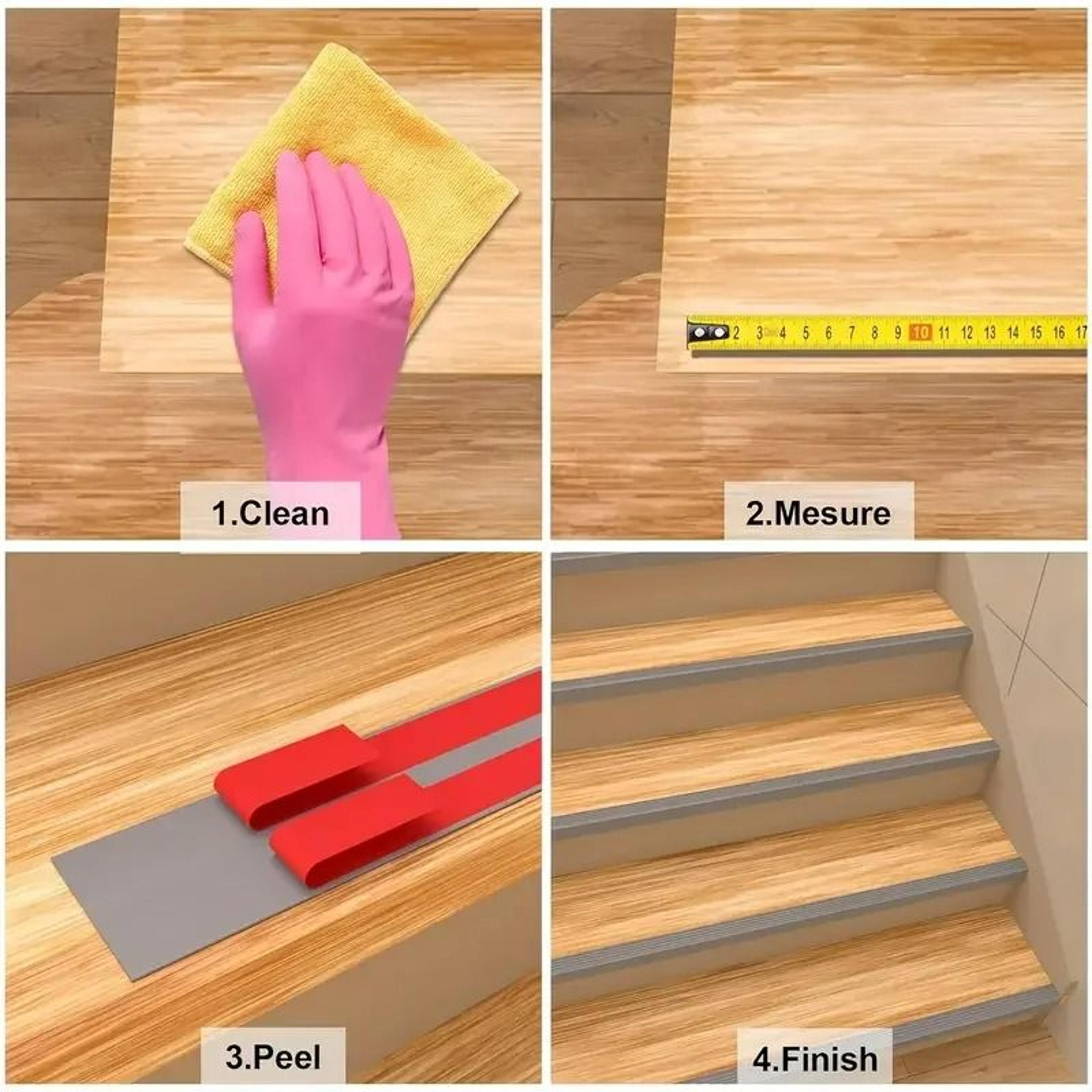 Self Adhesive Non Slip Stair Edge Protector 5