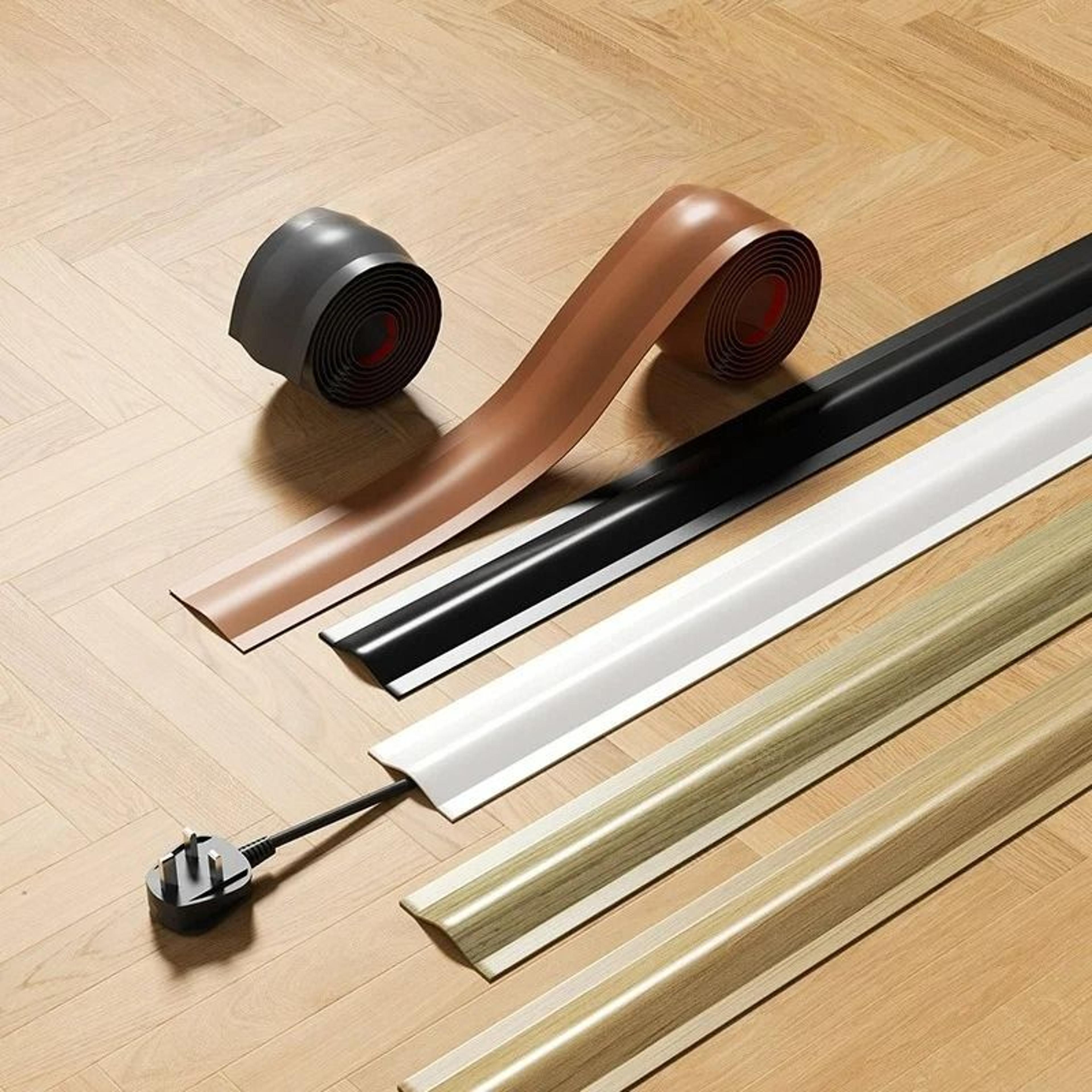 Soft PVC Floor Cord Cover And Cable Protector 0