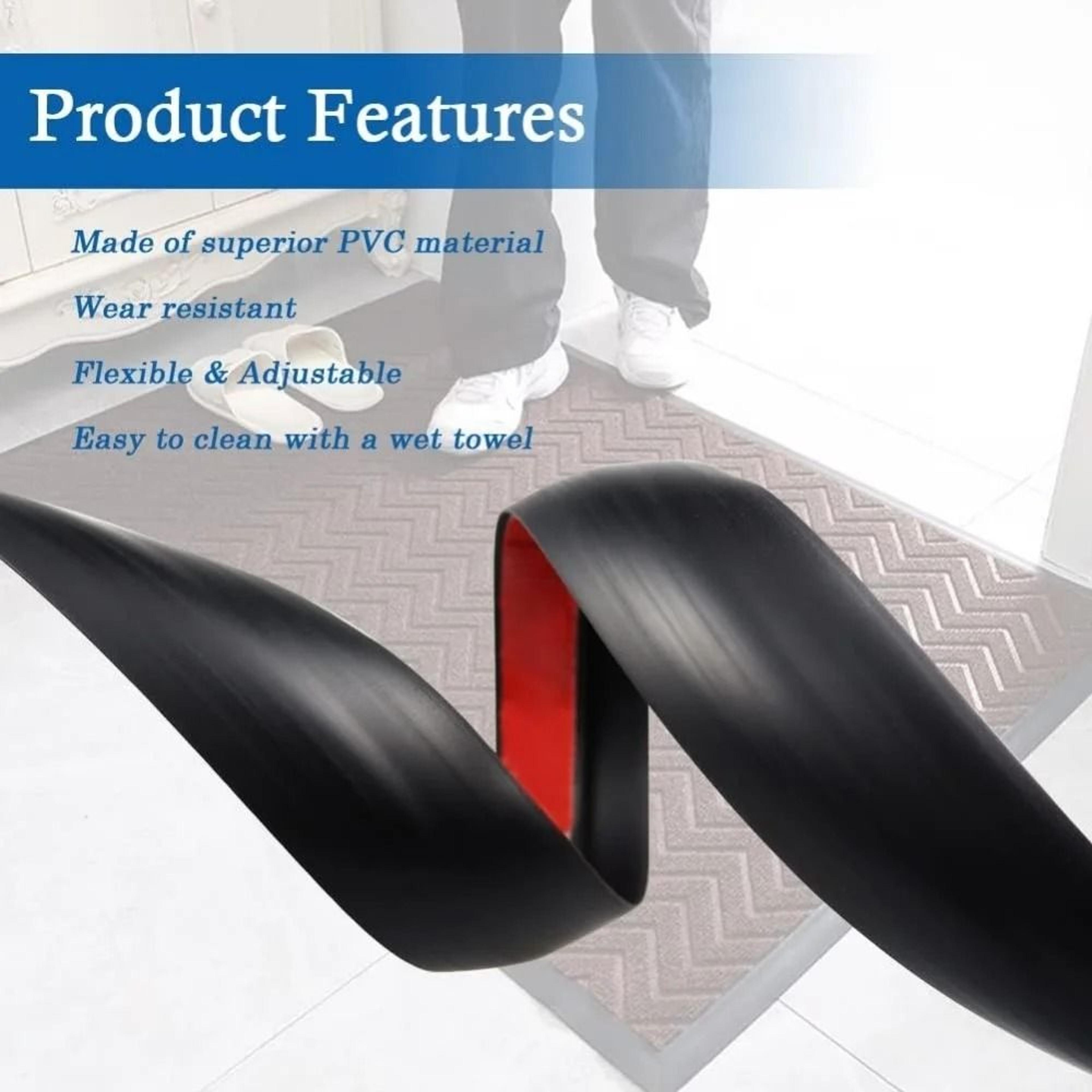 Self Adhesive Carpet To Tile PVC Threshold Trim 3